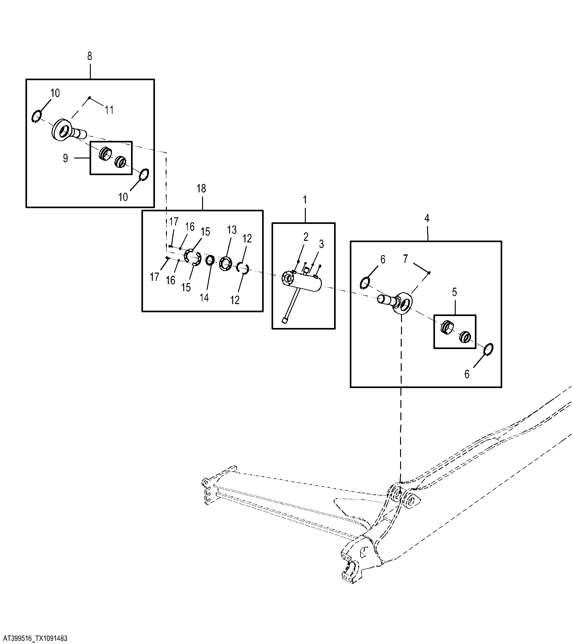 Pitch Jack, Outside Dozer (OSD) ( - 306798)