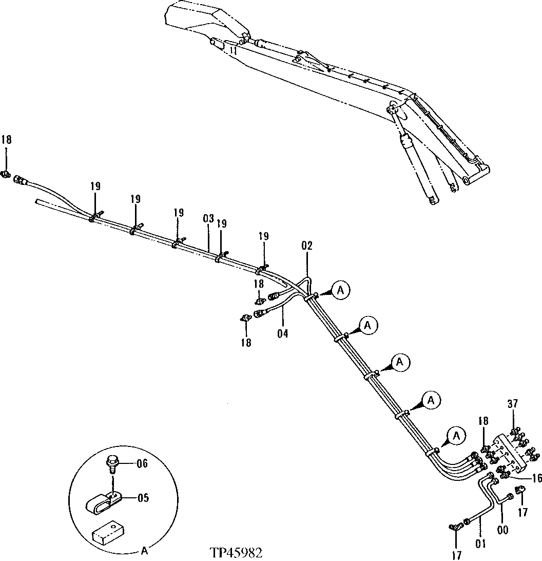 SUPER LONG FRONT LUBRICATION PIPINGS (011000 - )