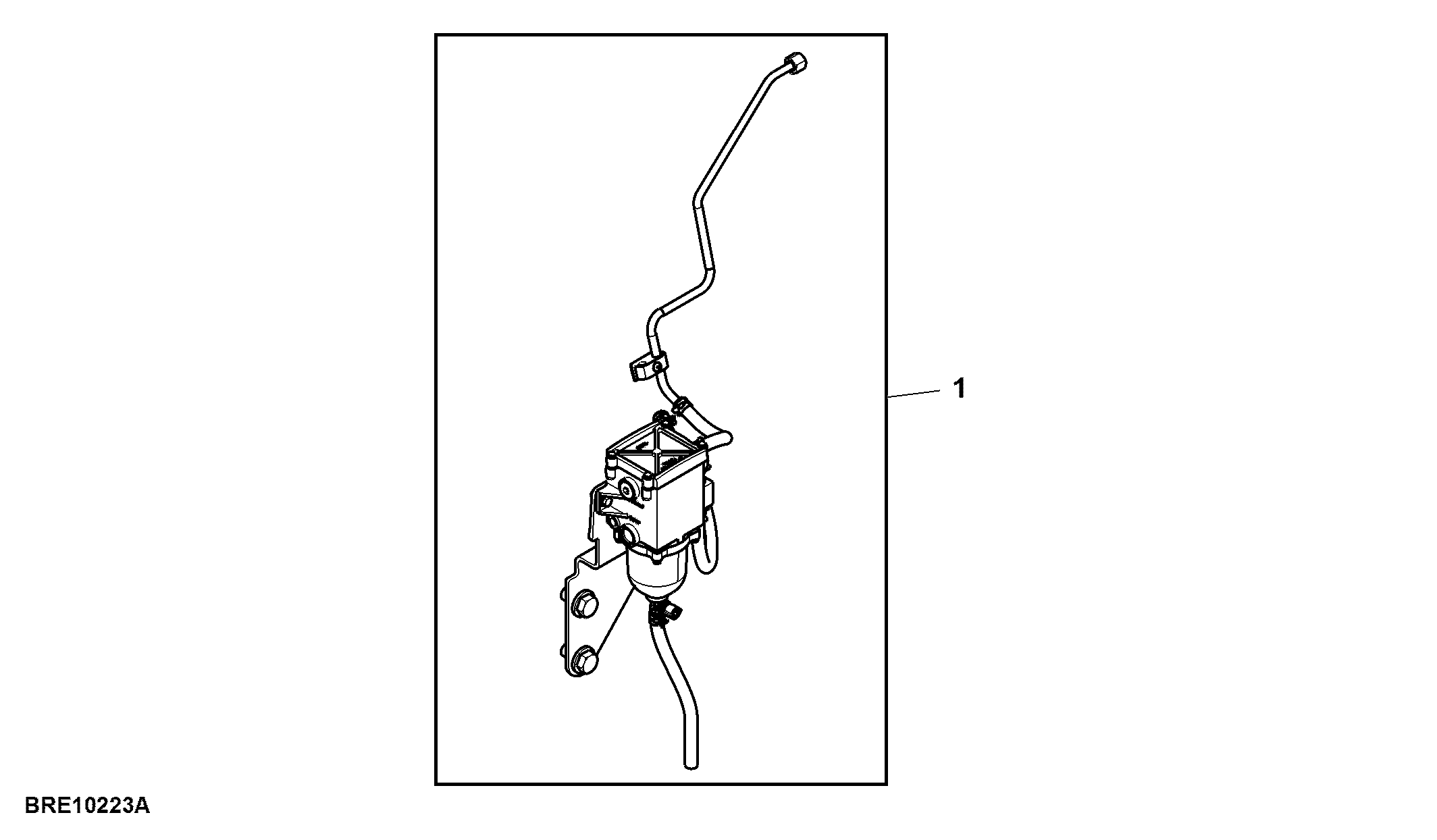 Secondary Fuel Filter, Attachment