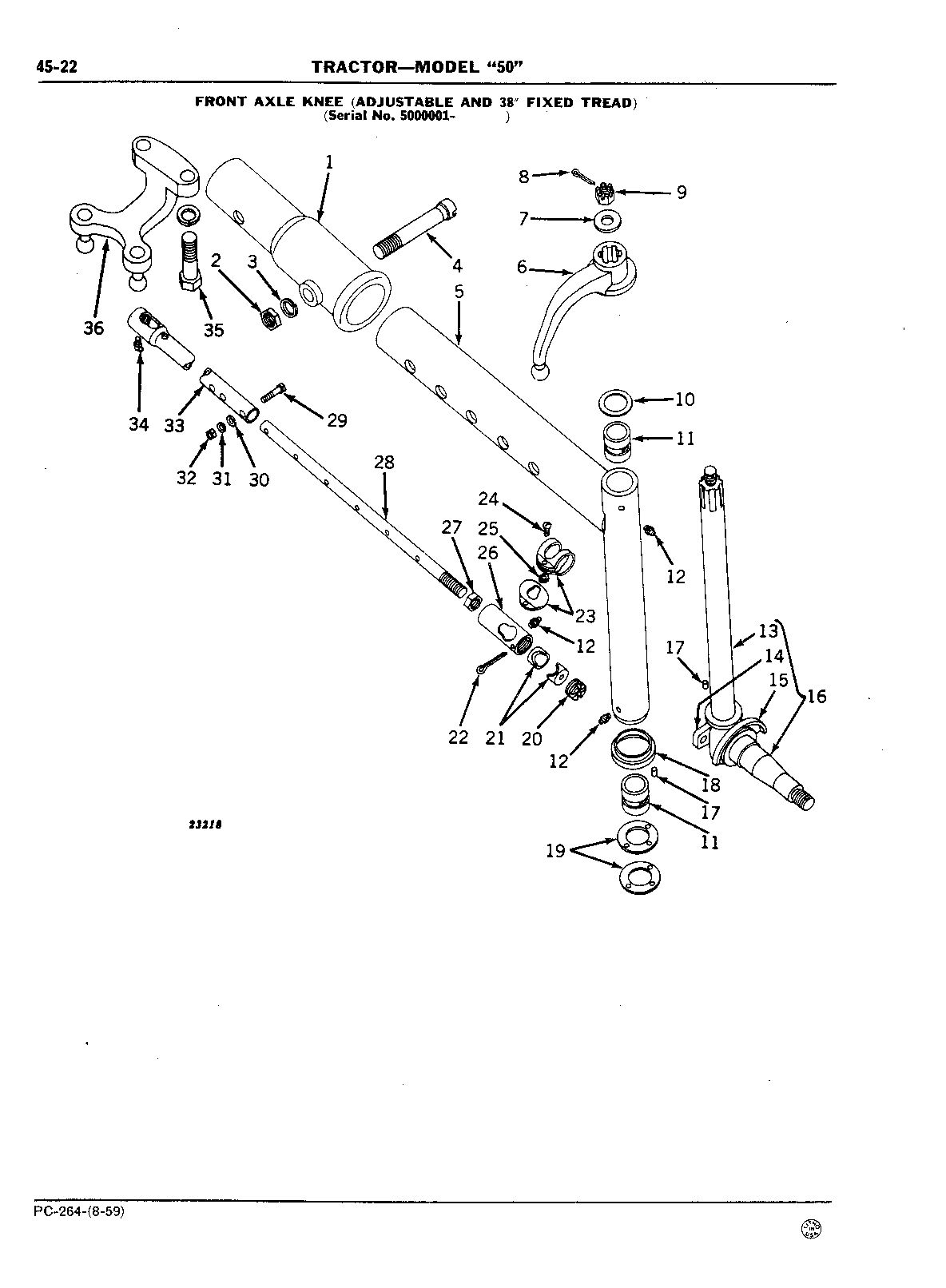 Section 45 - Steering Mechanism, Front End Equipment, and Rear Wheels (Continued)