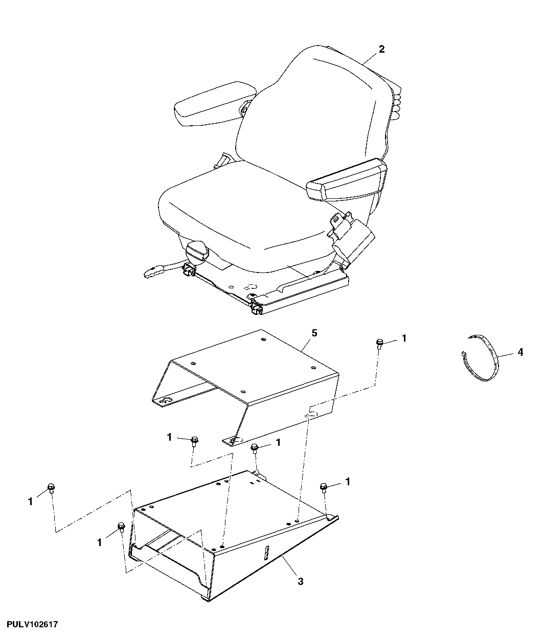 COMFORT SEAT (WITH CAB/ISOLATED OPEN OPERATOR STATION)