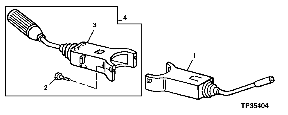 FNR Shift Selector, High Beam And Turn Signal Switch