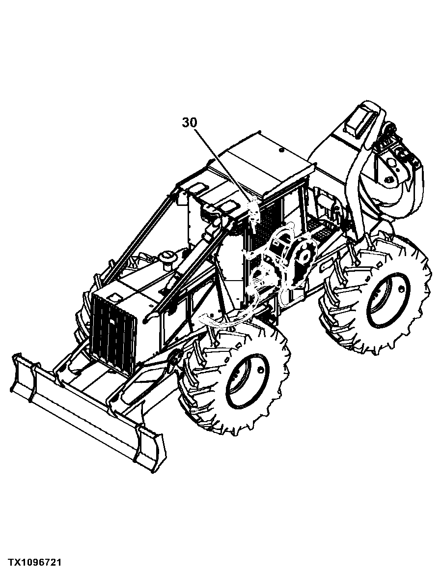 548GIII Grapple Skidder (PIN: 1DW548GX_ _C630436 - C666892)