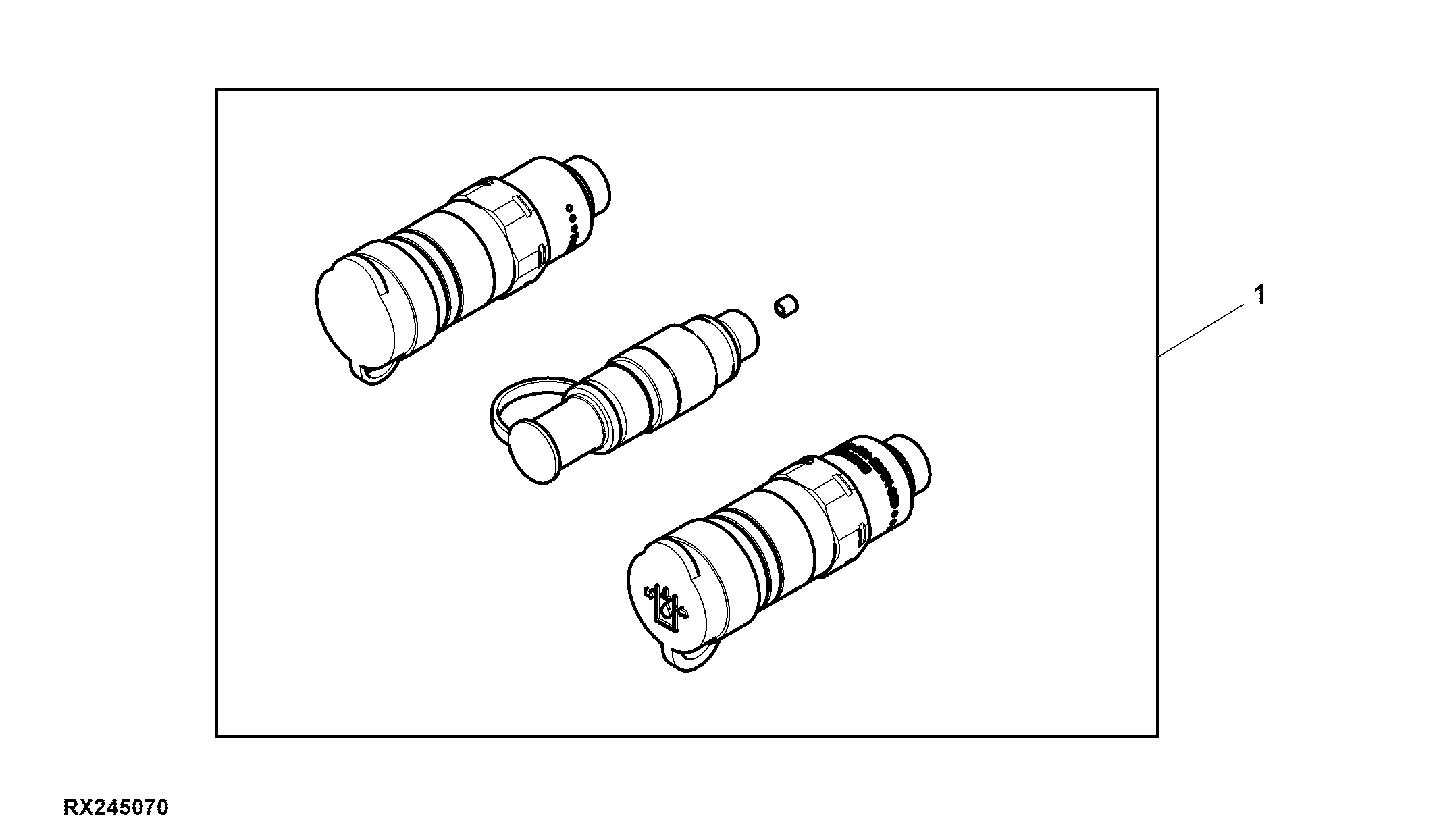 Attachment, Power Beyond Coupler, CAN Controlled SCV (911000 - )