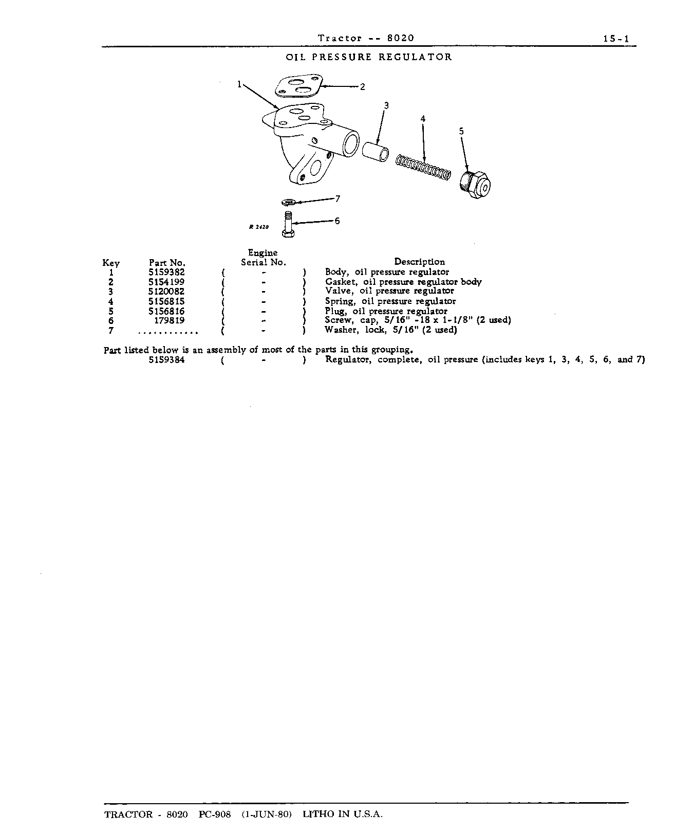 Section 15-Lubrication System