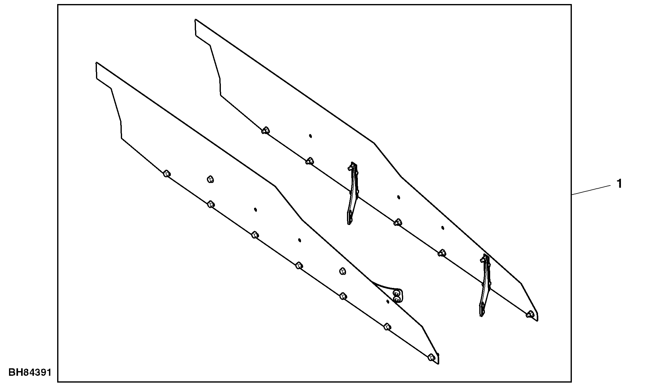 Sidehill Cleaning Shoe Modification Kit, Attachment