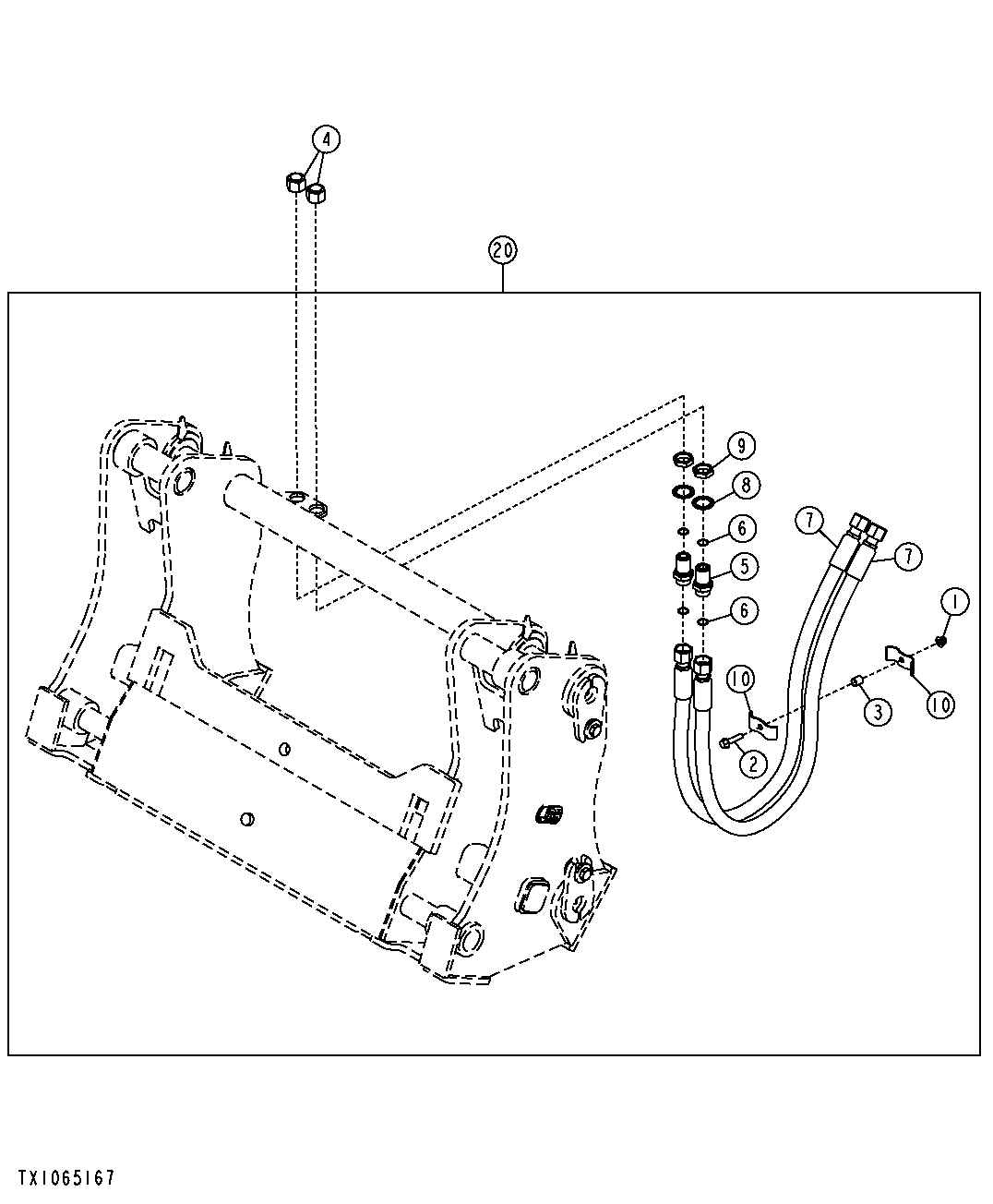 Third Function Coupler Hydraulics (Tool Carrier)