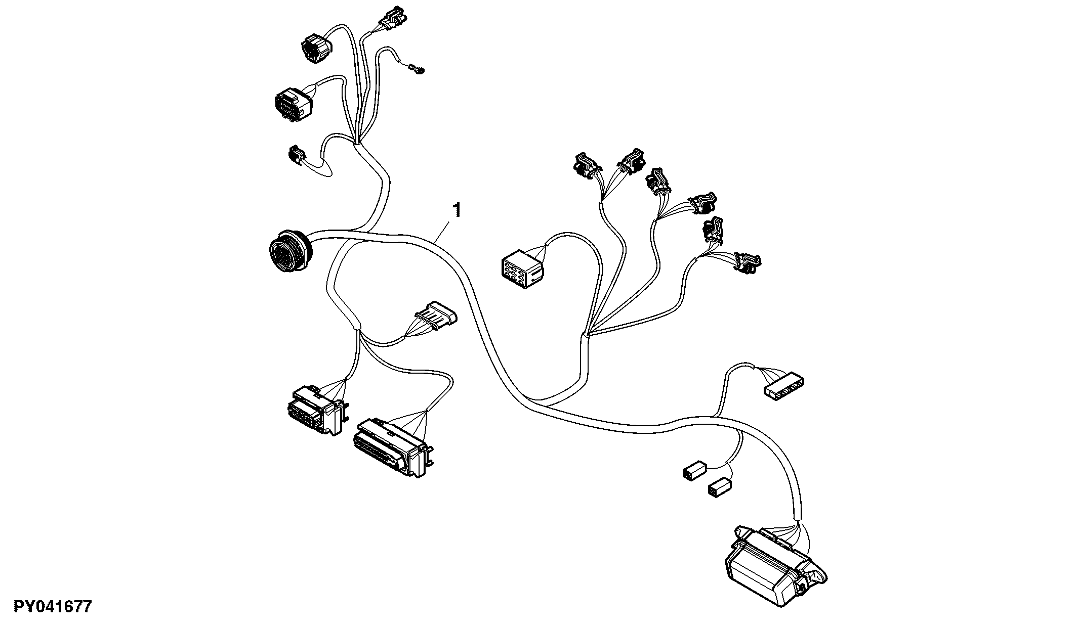 Wiring Harness, Electronic Control Unit