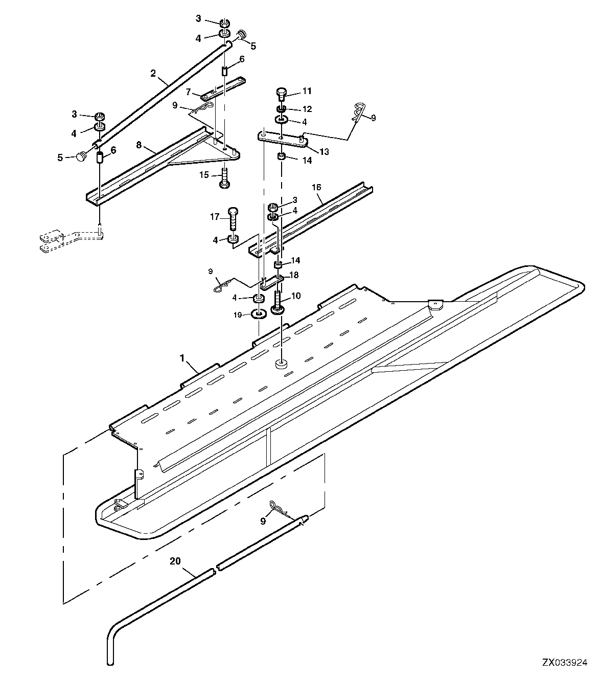 STRAW DISTRIBUTOR WITH ELECTRICALLY ADJUSTABLE STRAW DEFLECTORS (PREMIUM)