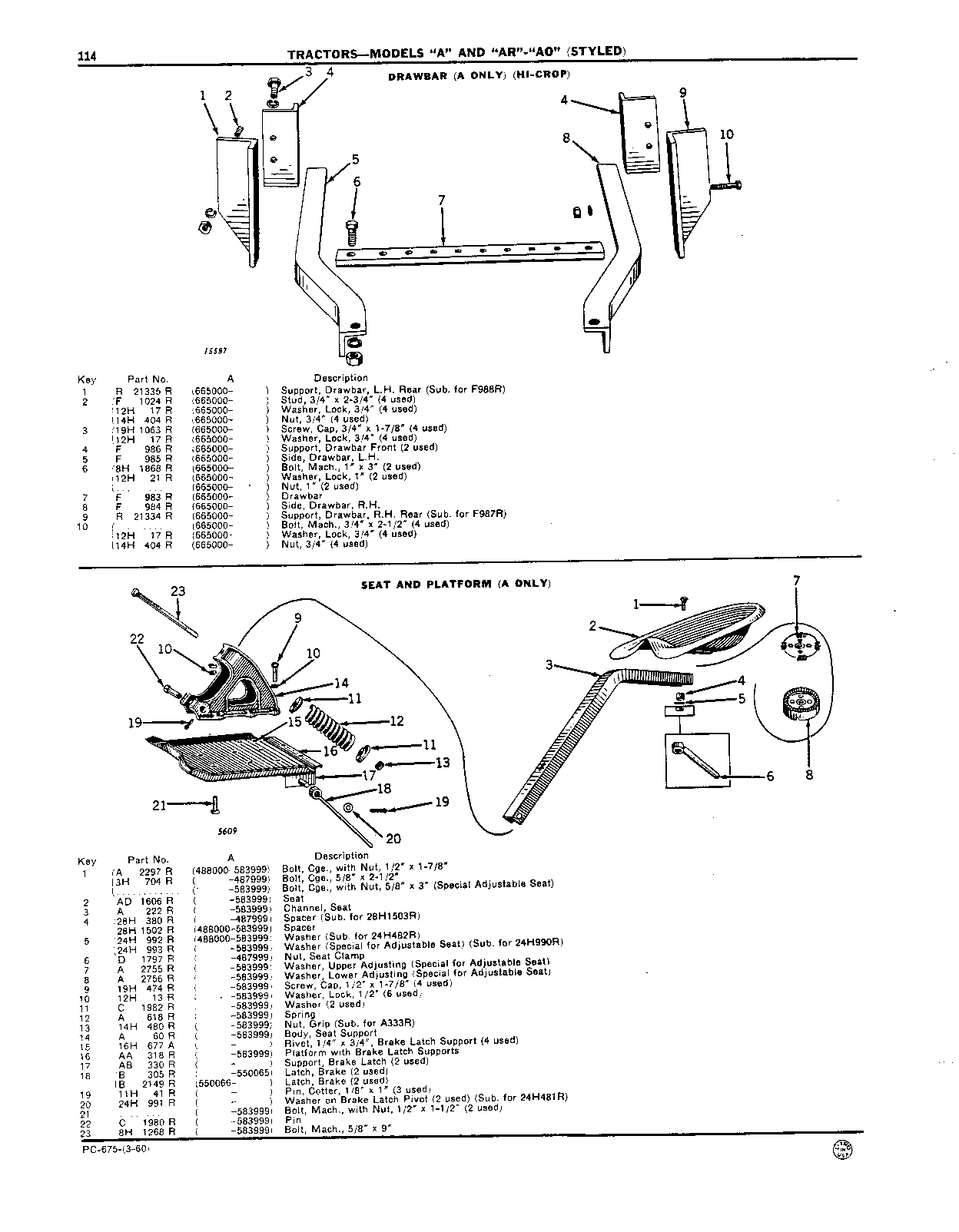 Drawbar (Hi-Crop)