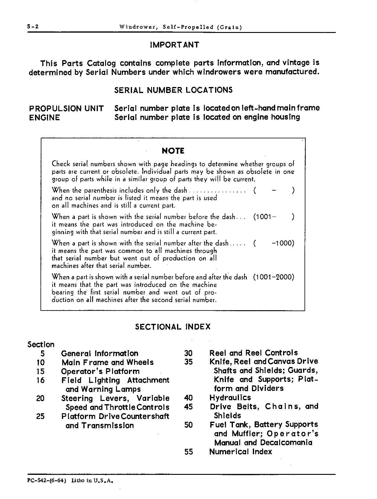 Engine, Wisconsin VF4D or VH4D - See Parts Catalog - PC-579 (Continued)