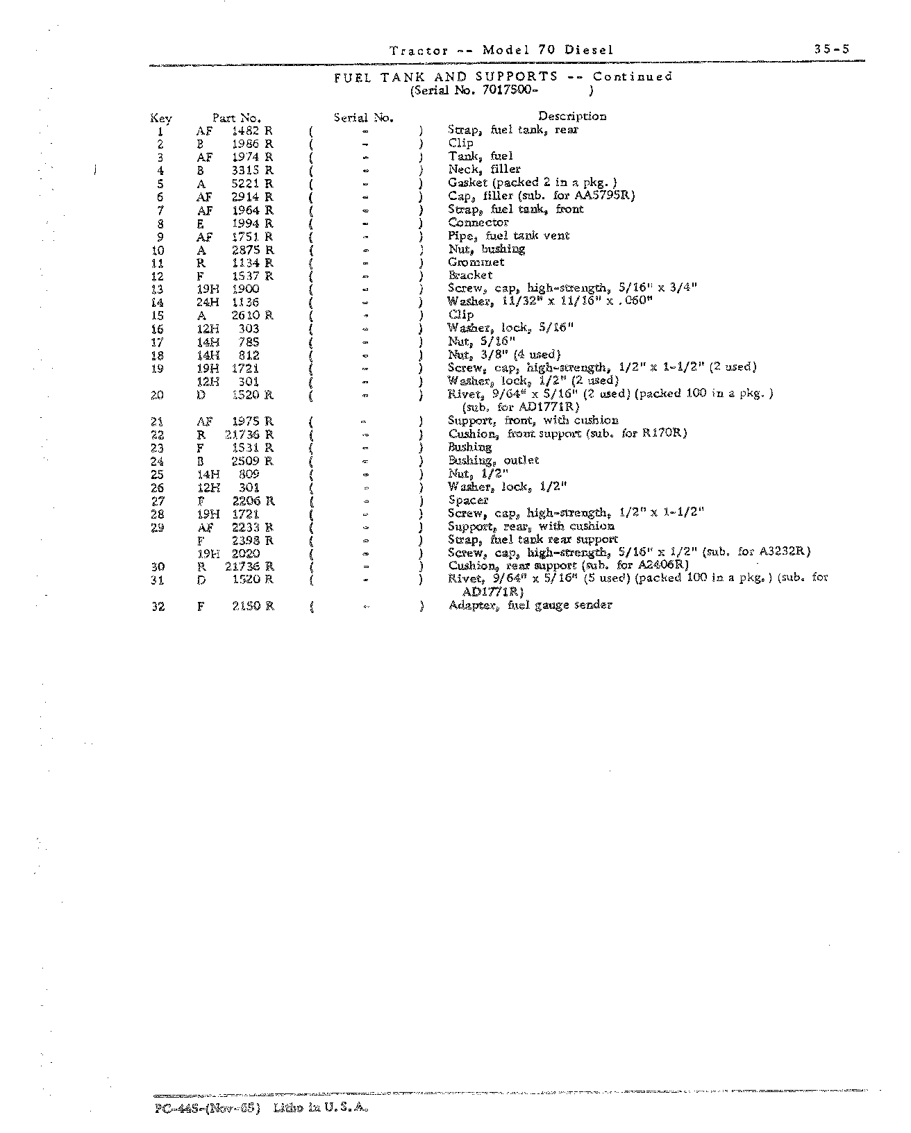 Section 35 - Fuel System (Continued)