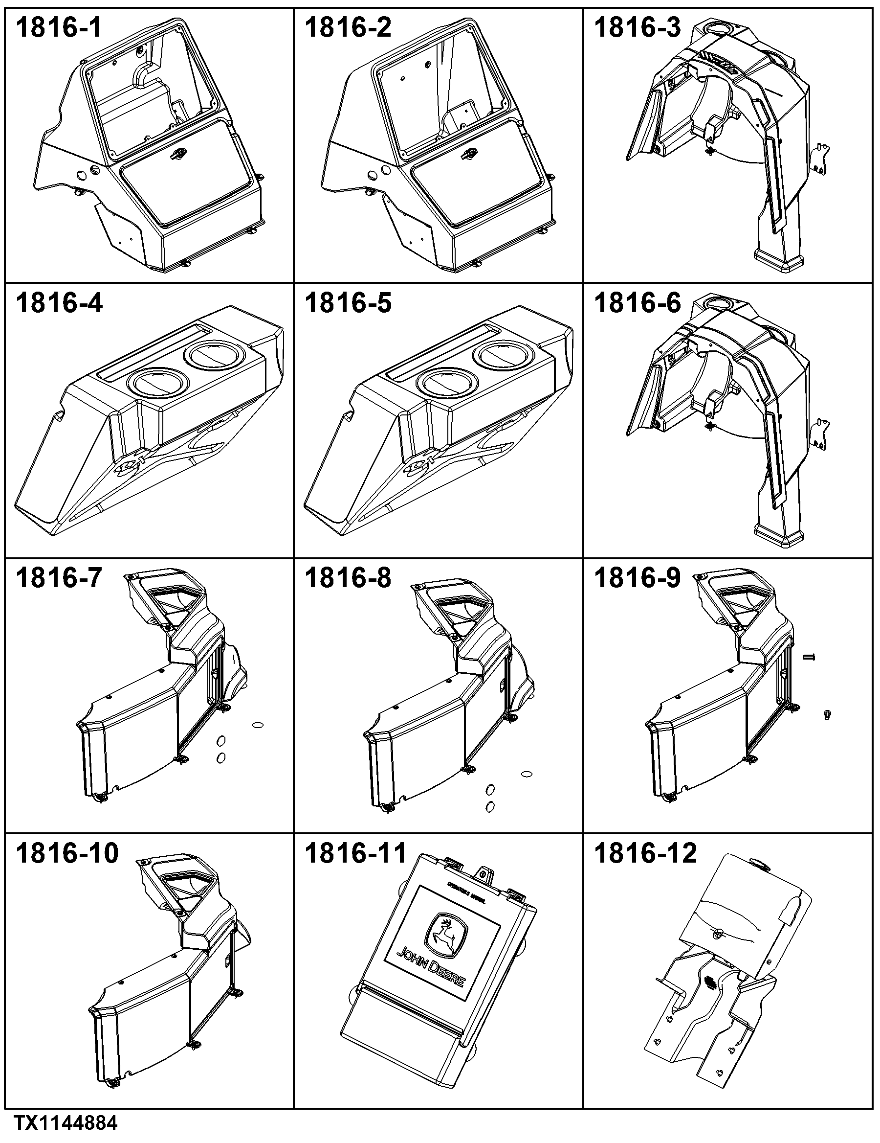 1816 Instrument and Control Mounting Structure
