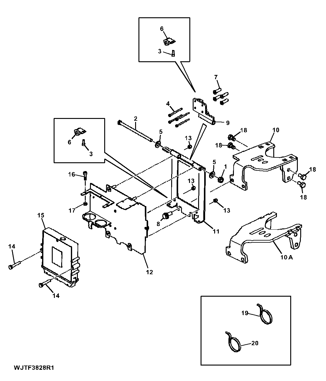 HHC Module Fastening and Bracket ( - 000260)