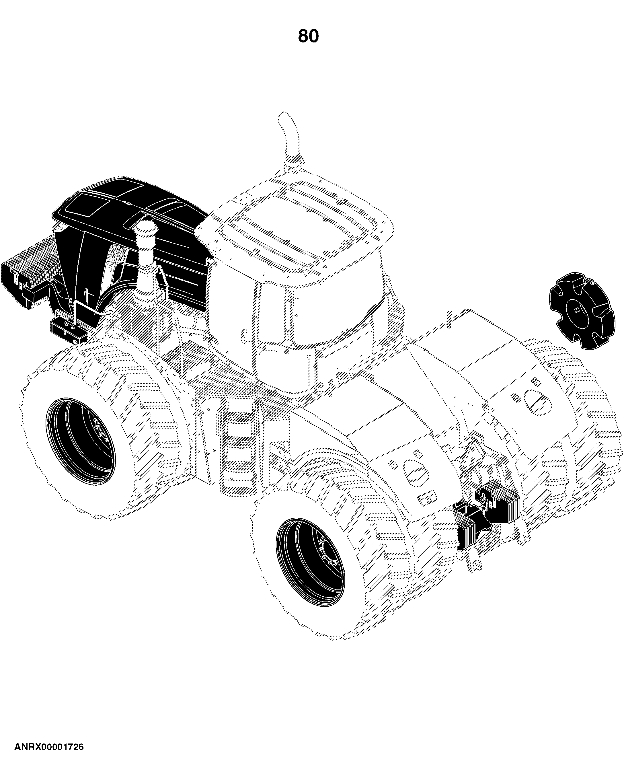 9370R Tractor (S.N. 015000- )(Worldwide Edition)