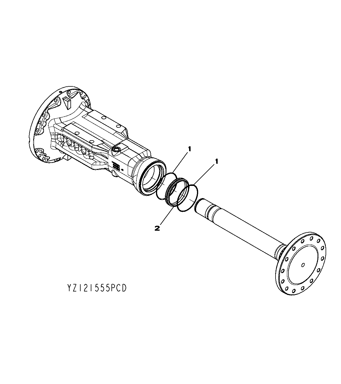 Axle Back Up Seal