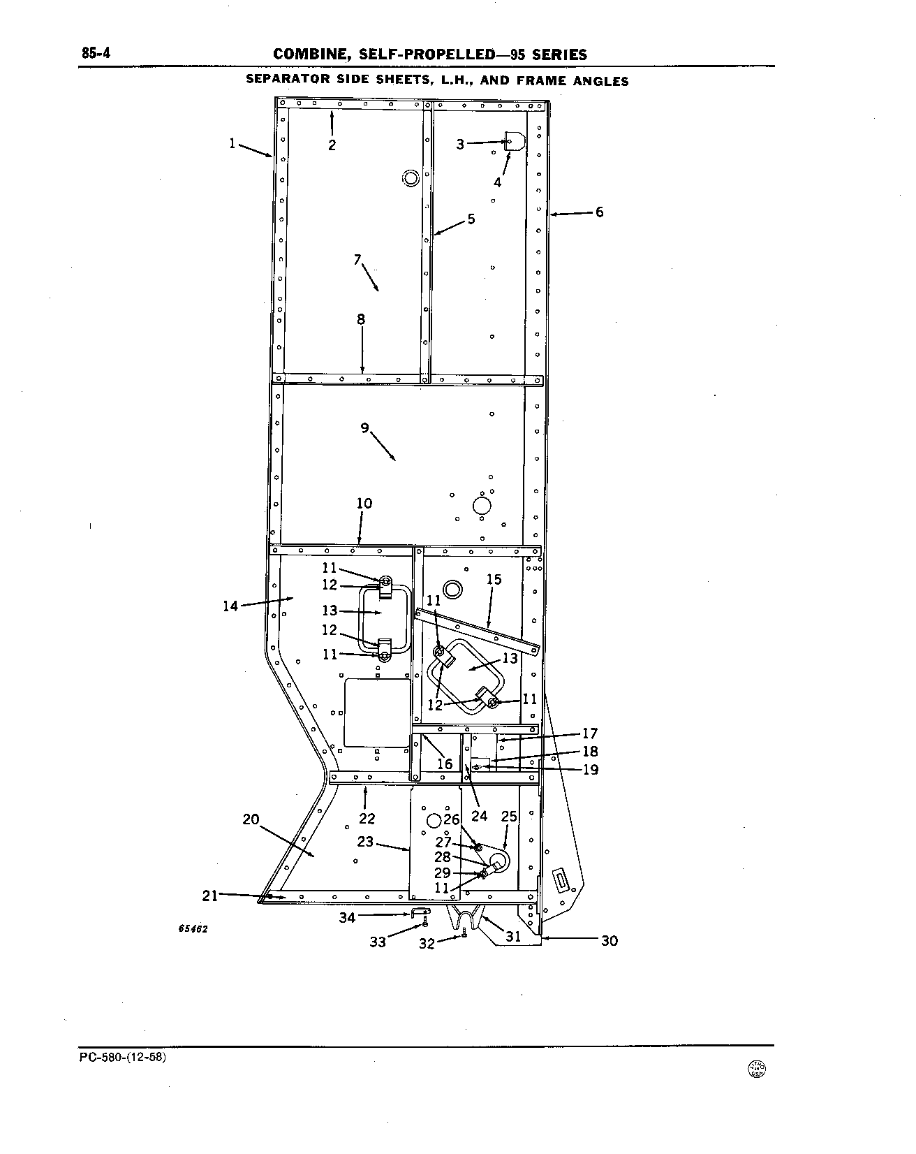 Separator Front, Top and Side Sheets, and Ladder (Continued)