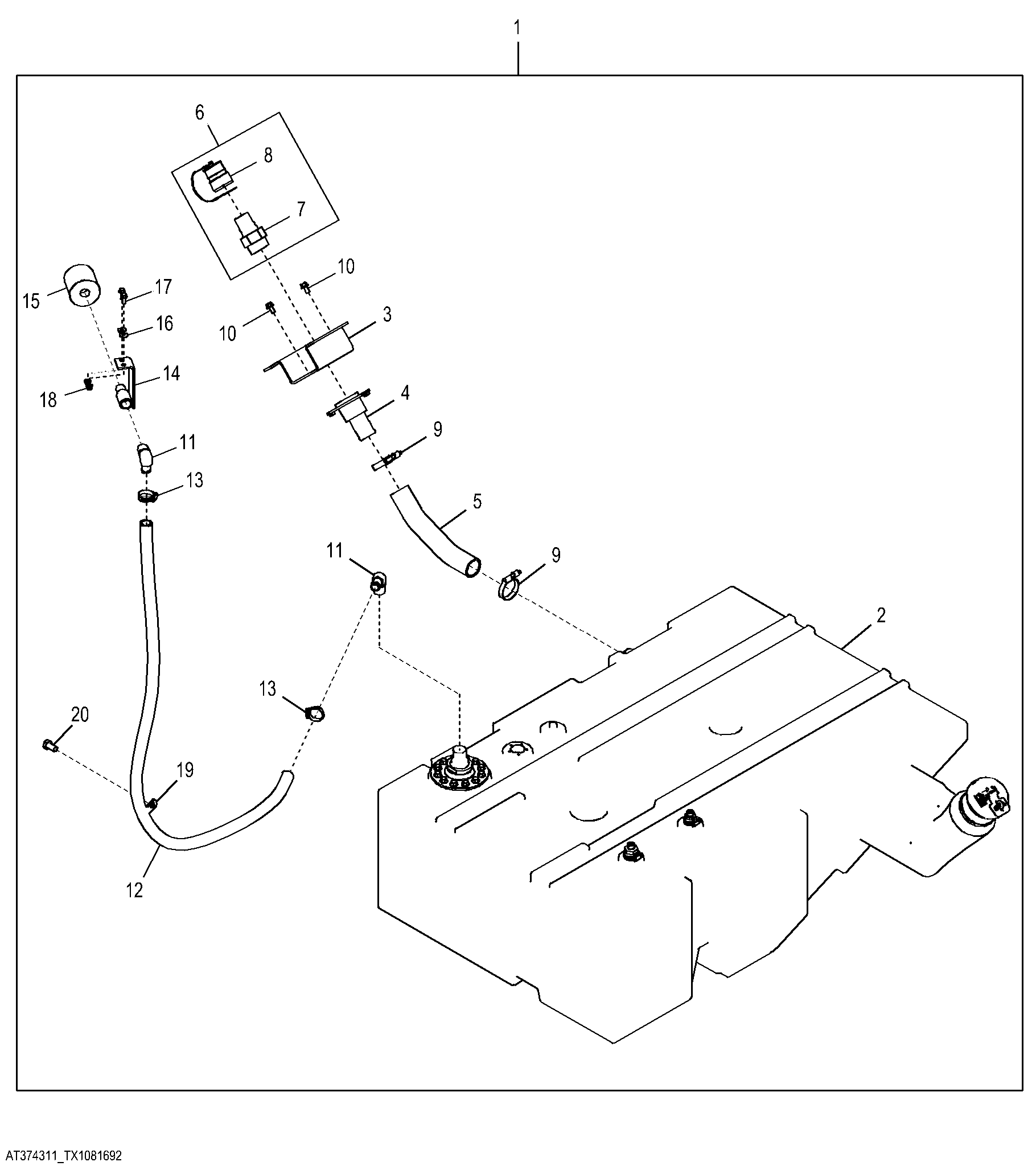 Fast Fill Fuel System Conversion Kit (627966 - )