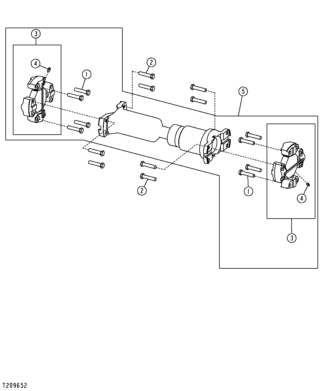 ENGINE TO TRANSMISSION DRIVE SHAFT (TORQUE CONVERTER)