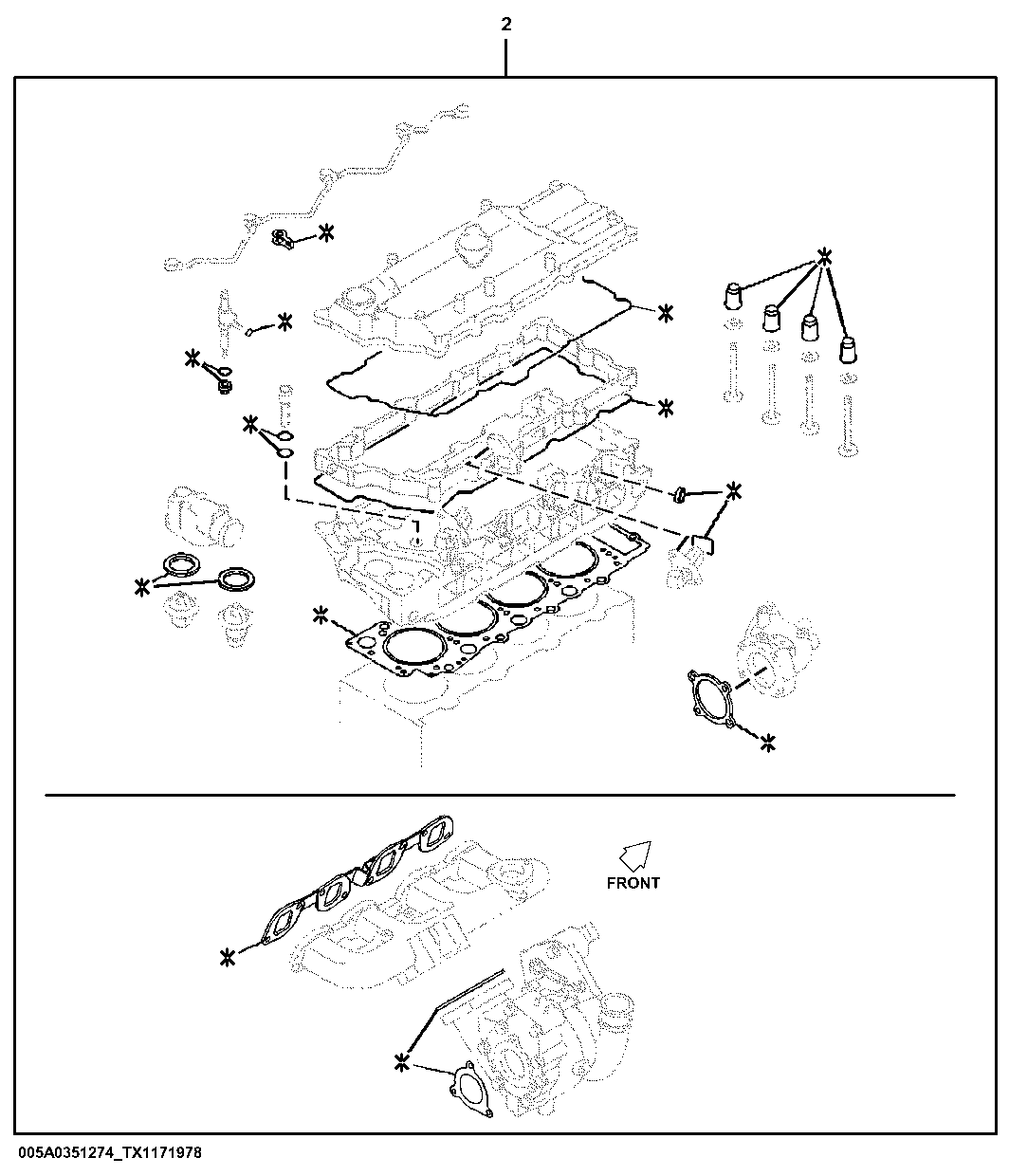 0-05 Engine Head Gasket Kit