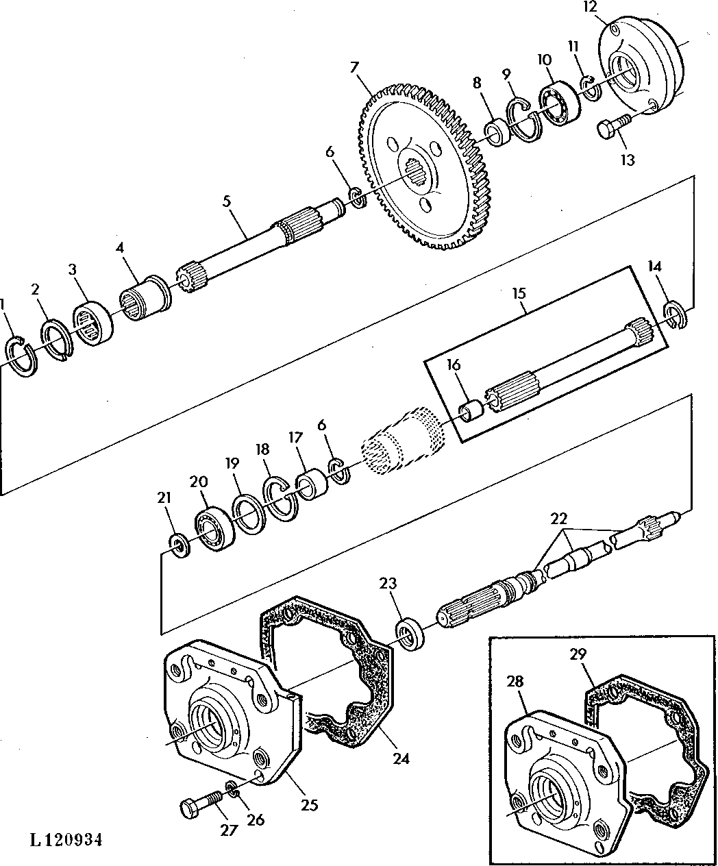 CONTINUOUS-RUNNING PTO 540 (SYNCHRONIZED TRANSMISSION)