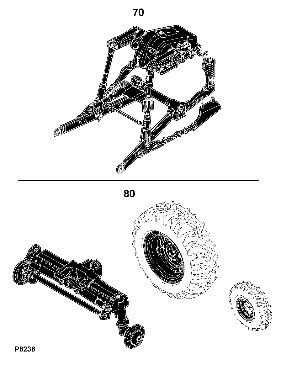 6603 Tractor (Mexico, South Africa and Asian Edition)