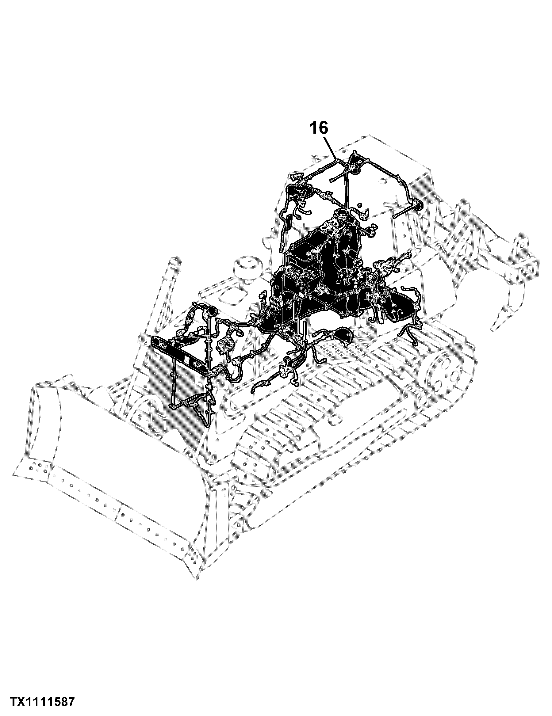 850K Crawler Dozer (PIN: 1T0850KX_ _E178122 - 271265)