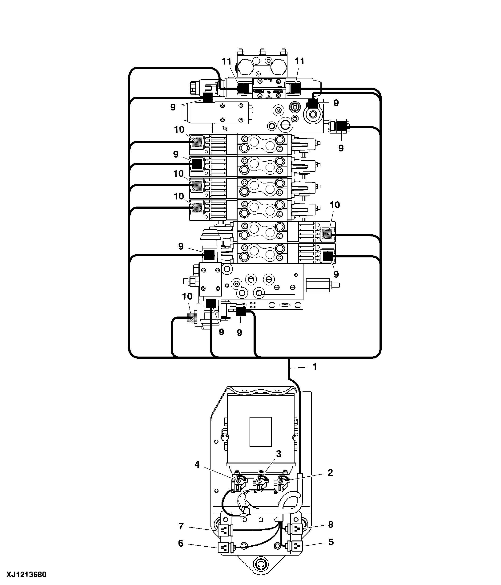 Electrical Connector TR100 Controller (002000 - 002319)