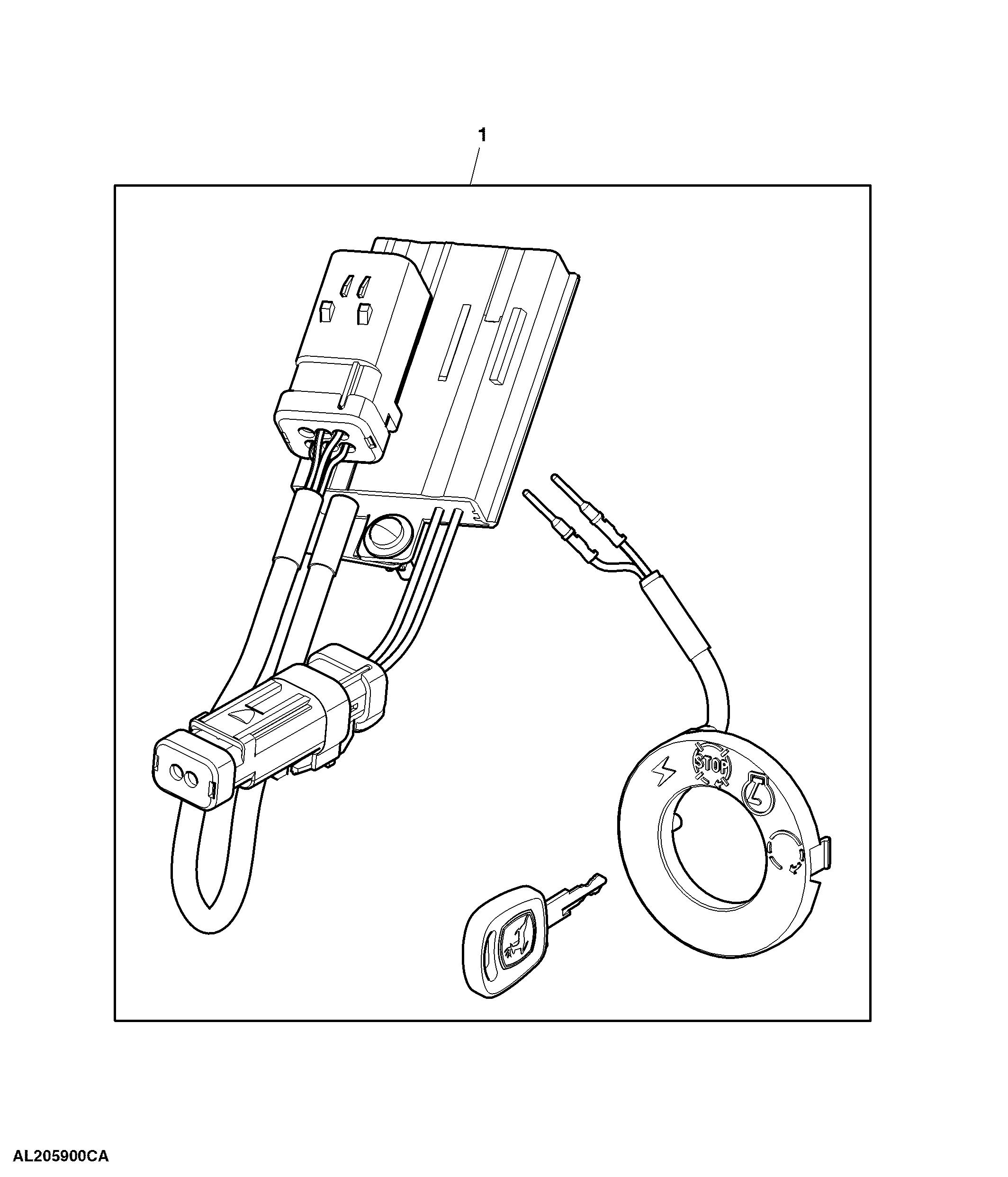 Attachment, Rotary Switch, Immobilizer
