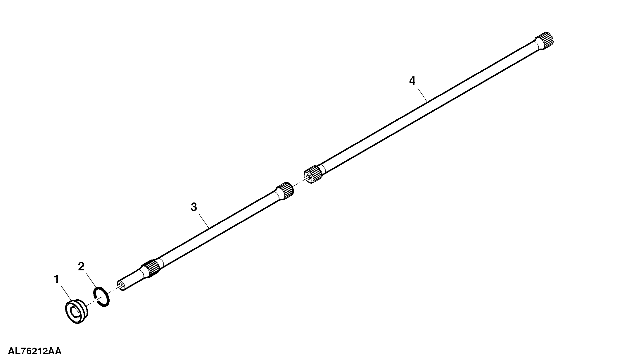 PTO Output Shaft, W/ Option Box, SyncroPlus™