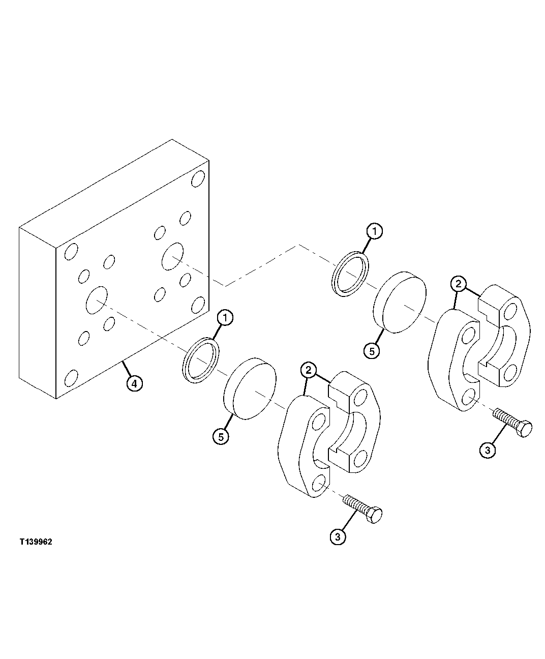 Rear Hydraulic Valve Junction Block
