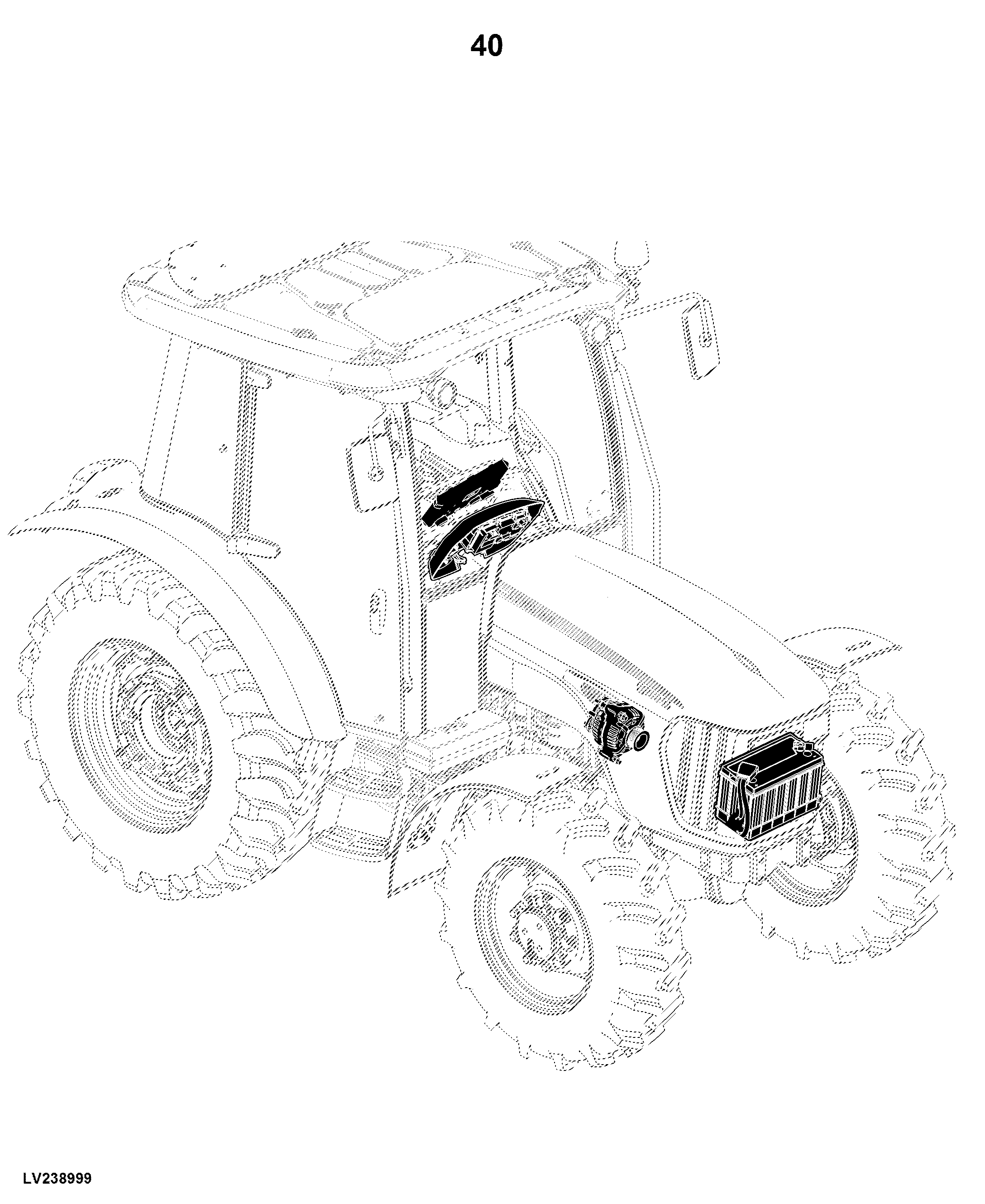 5085E Tractor (Engine: 4045HLV71, Final Tier 4)(North America Edition)