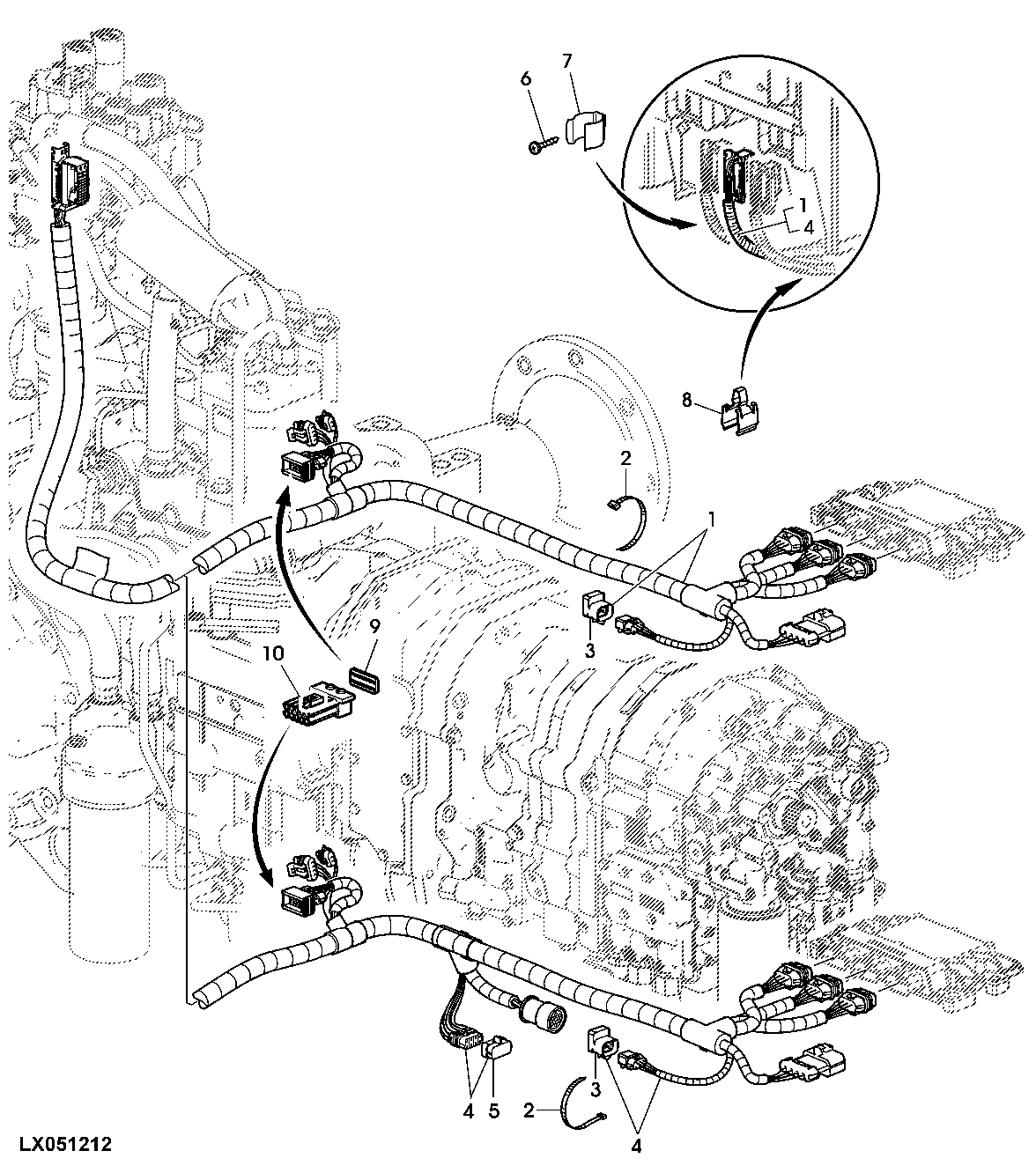 WIRING HARNESS, ELECTRONIC POWER MODULE (PC5)
