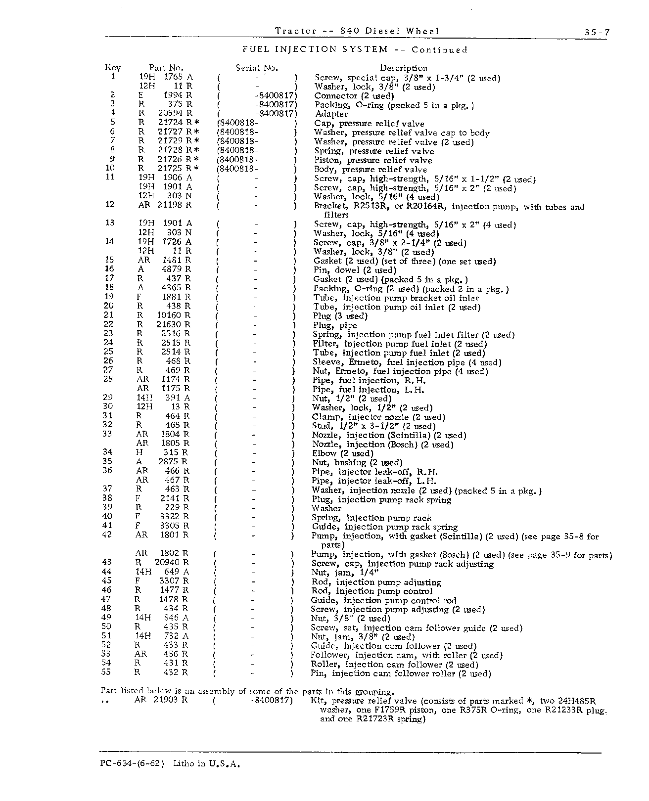 Fuel System (Continued)
