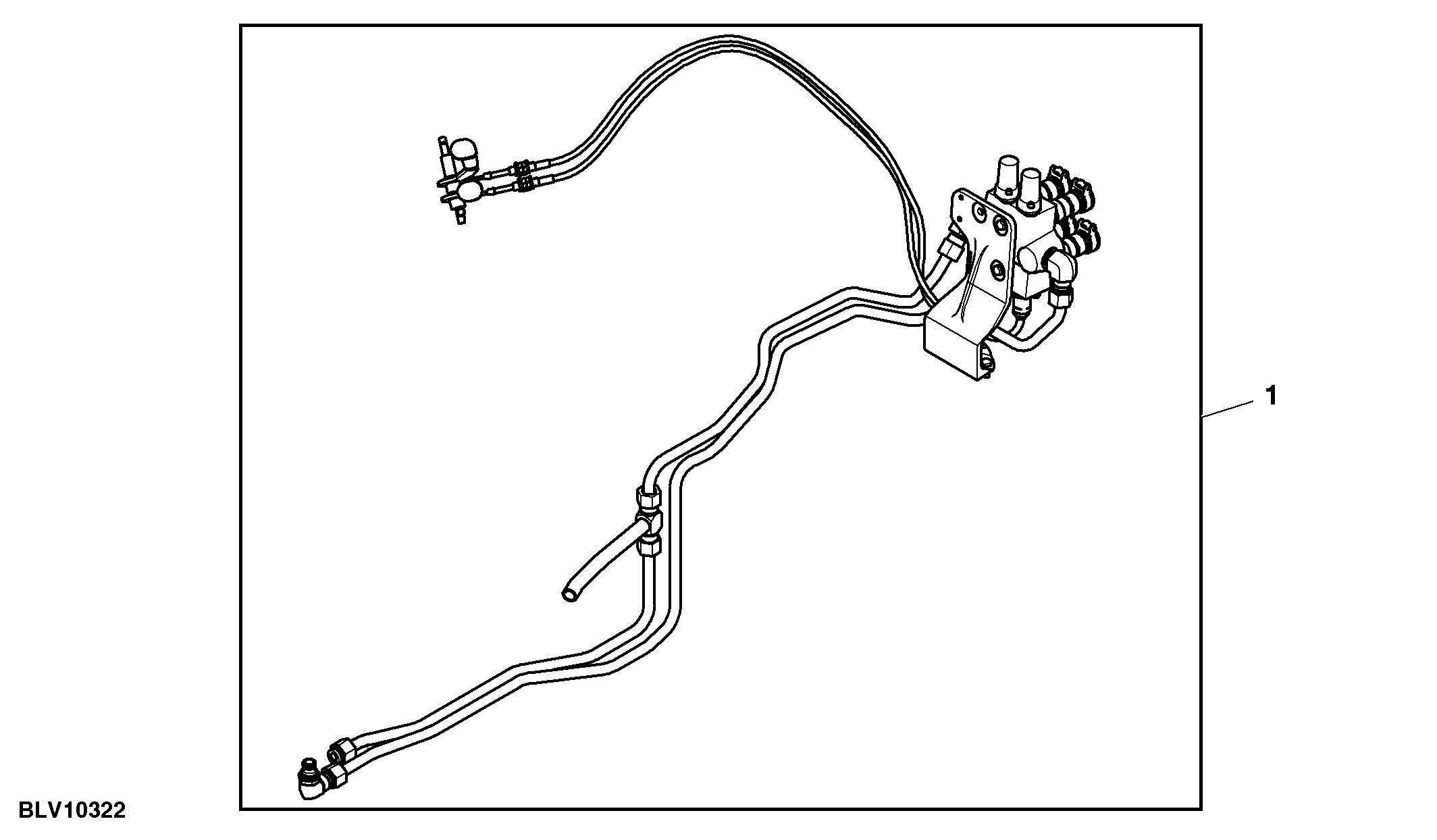 Attachment, Dual Rear SCV, OOS