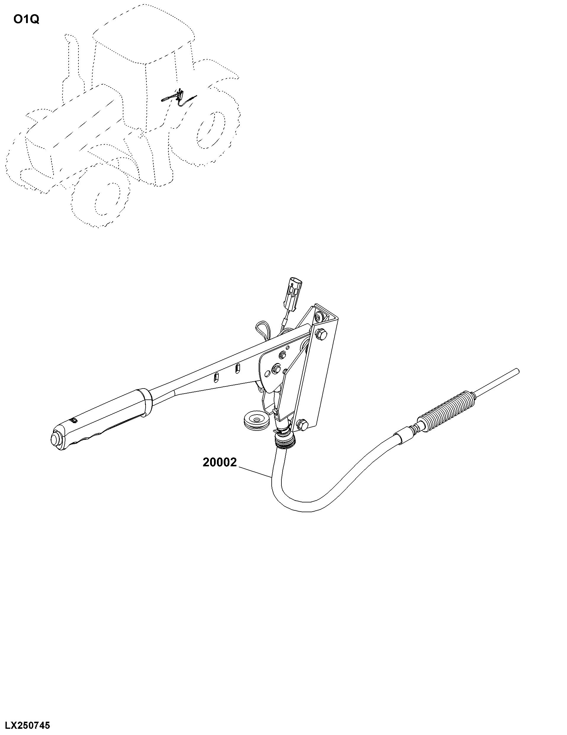 O1Q Secondary Brake Controls
