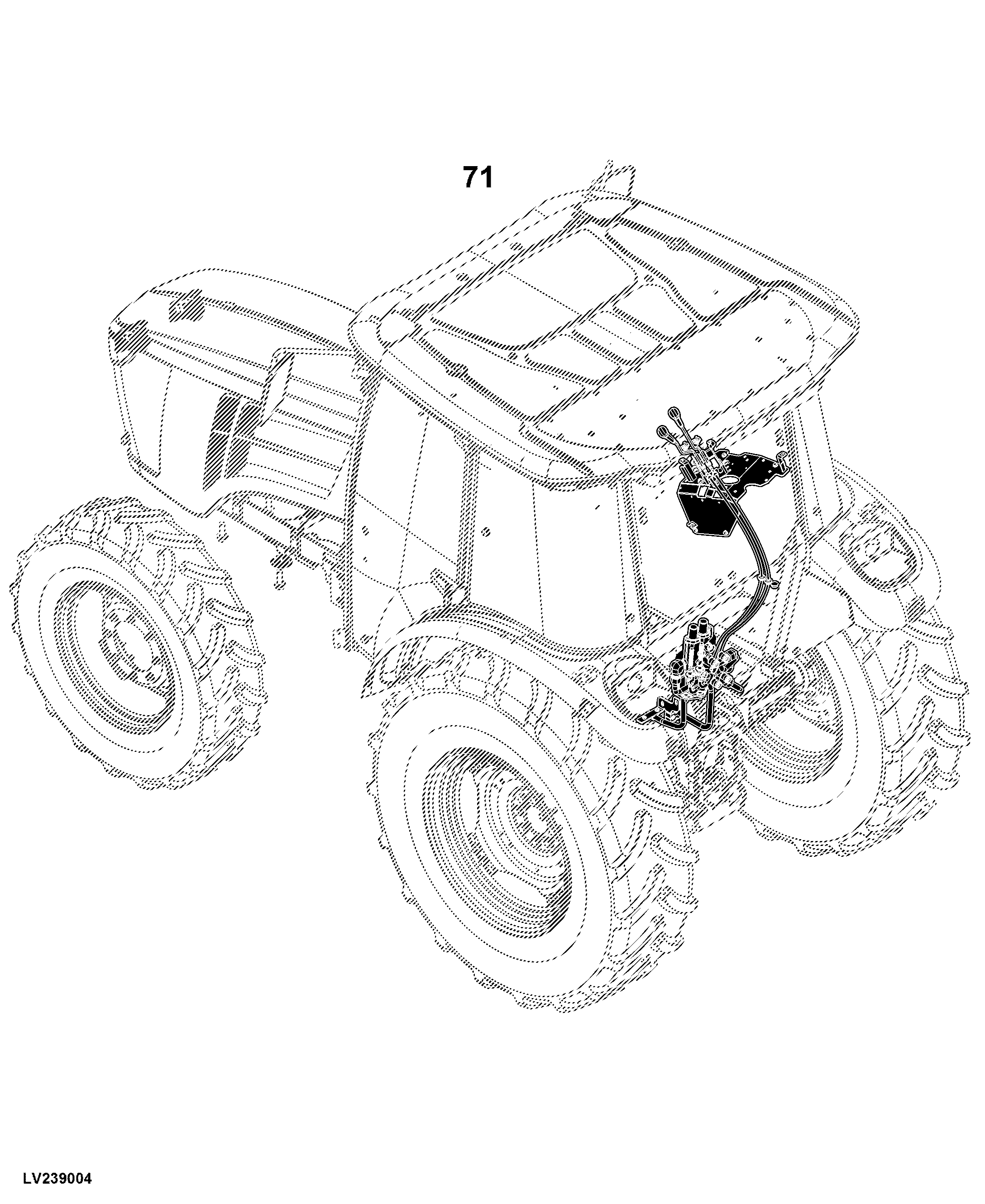 5085E Tractor (Engine: 4045HLV71, Final Tier 4)(North America Edition)