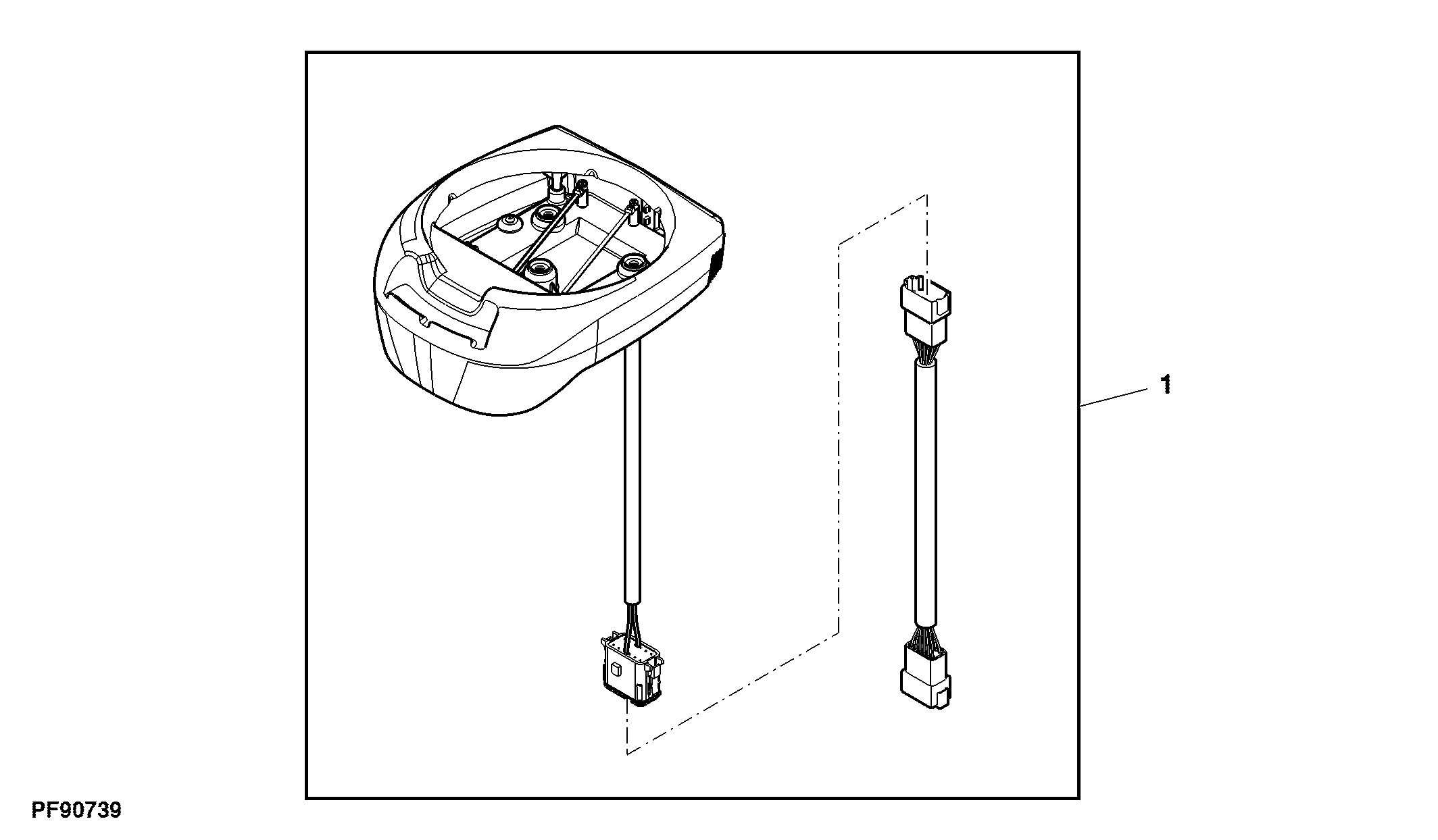 Attachment, StarFire™ Receiver Deluxe Shroud