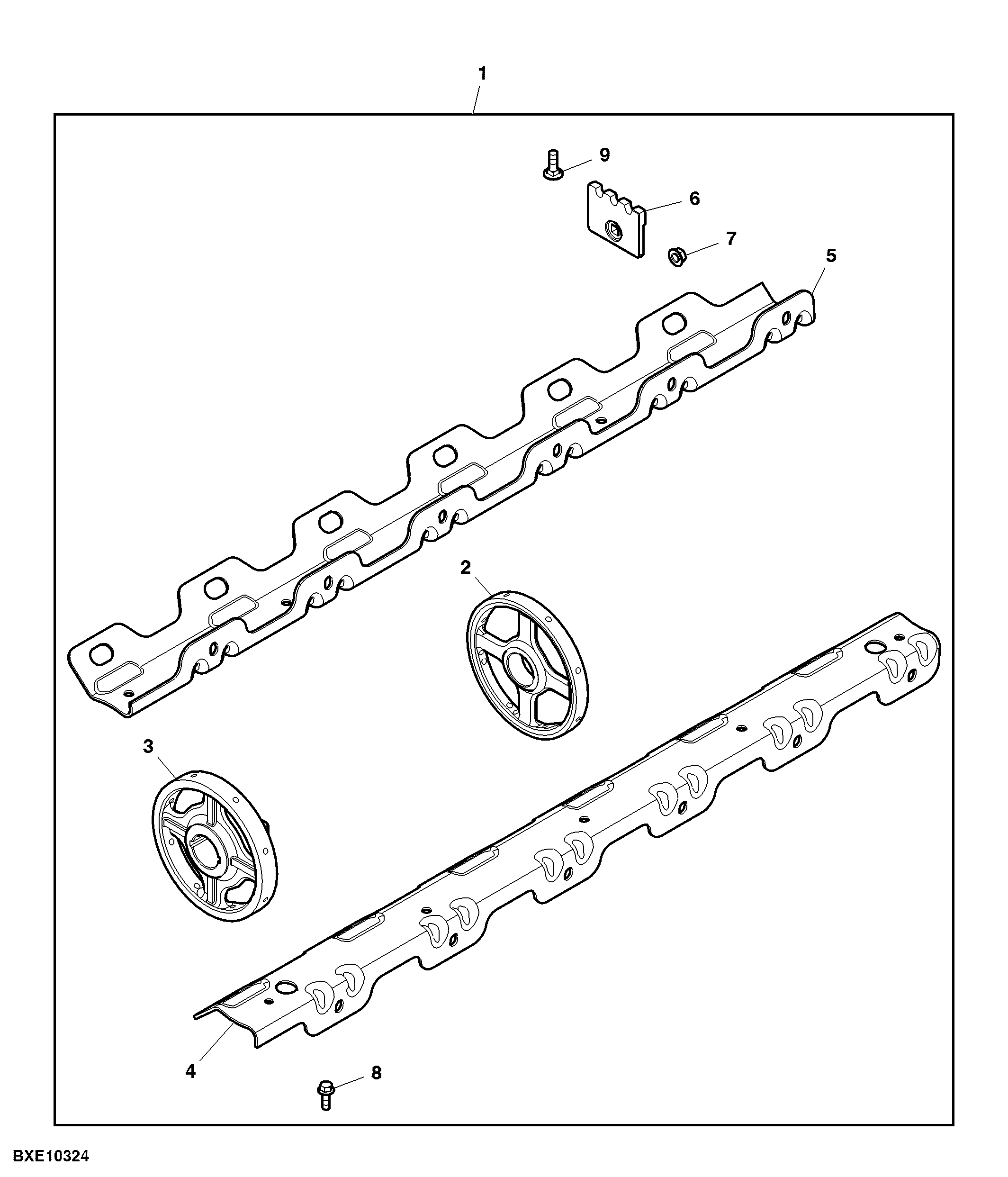 Feed Accelerator and Rear Discharge Beater Wings, Attachment