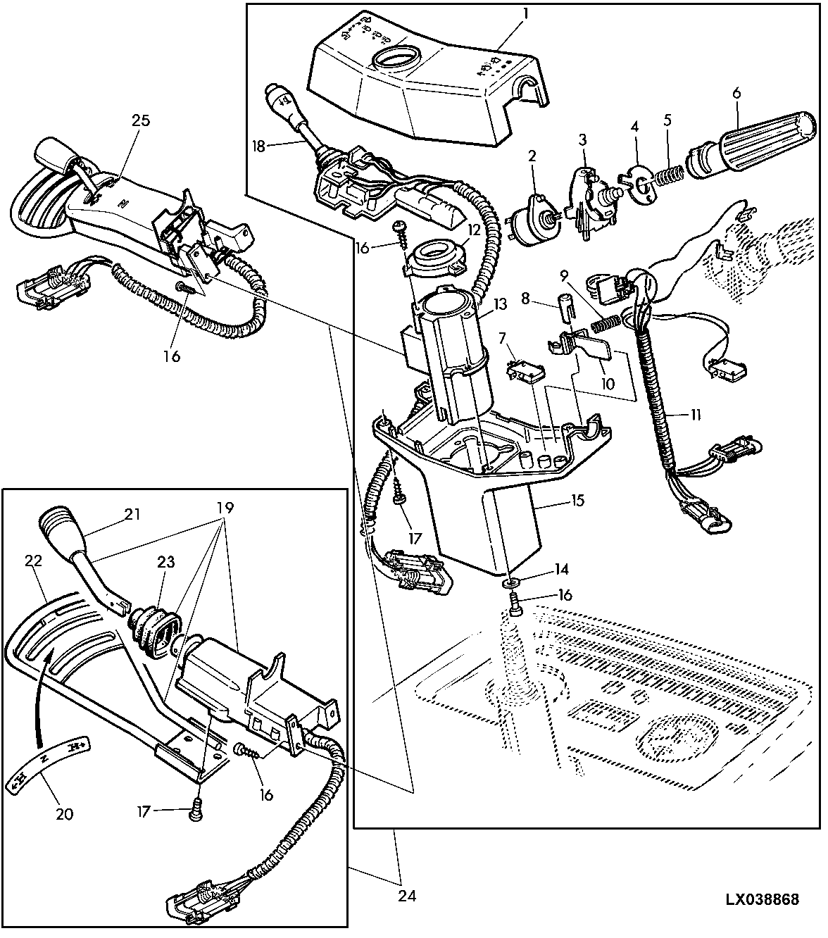 MULTI-FUNCTION UNIT WITH ELECTR. REVERSER CONTROL (POWRQUAD PLUS / AUTOQUAD)