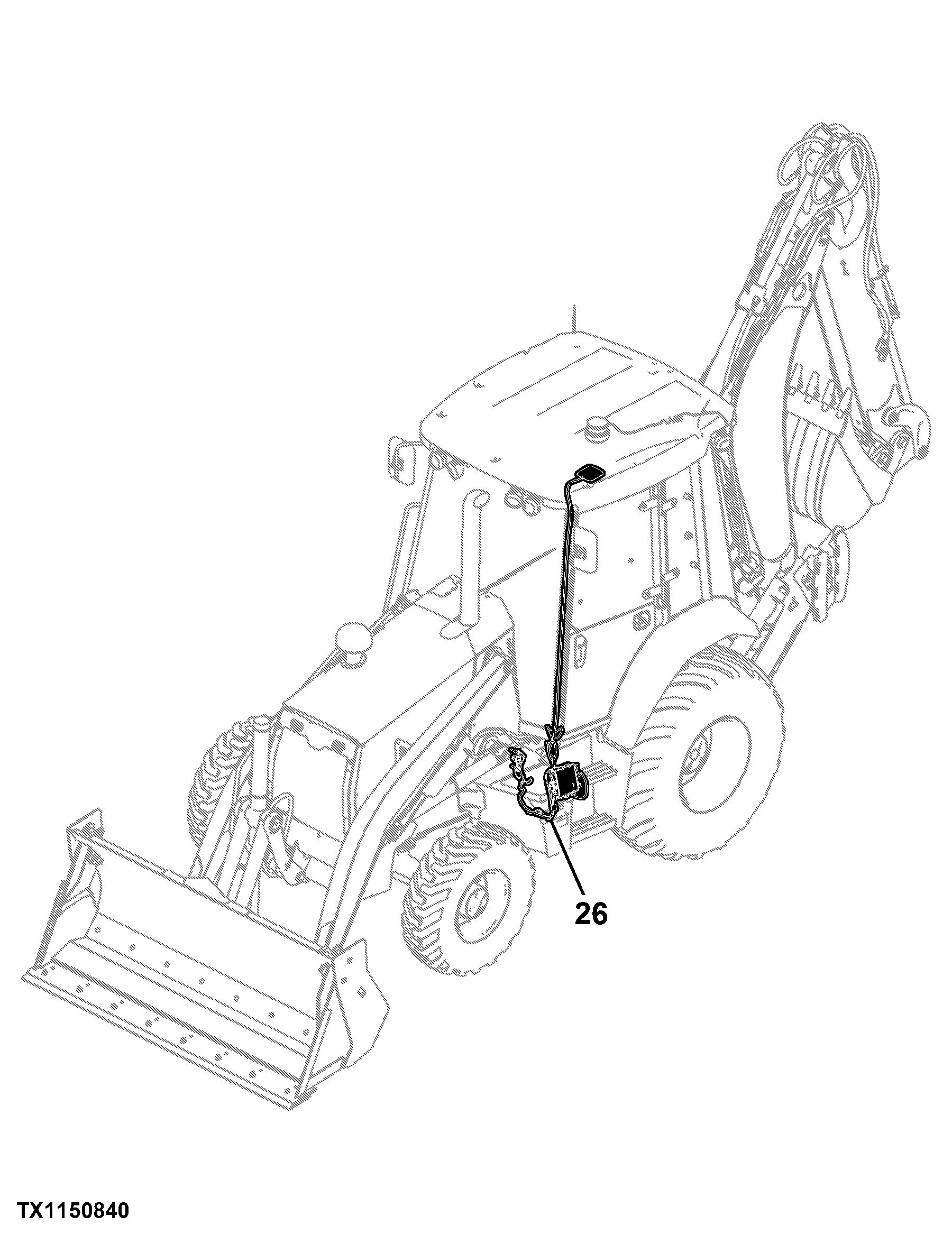 410K Backhoe Loader (Engine 4045HT063, 4045HT073)(PIN: 1T0410KX_ _E219607 - E277405)