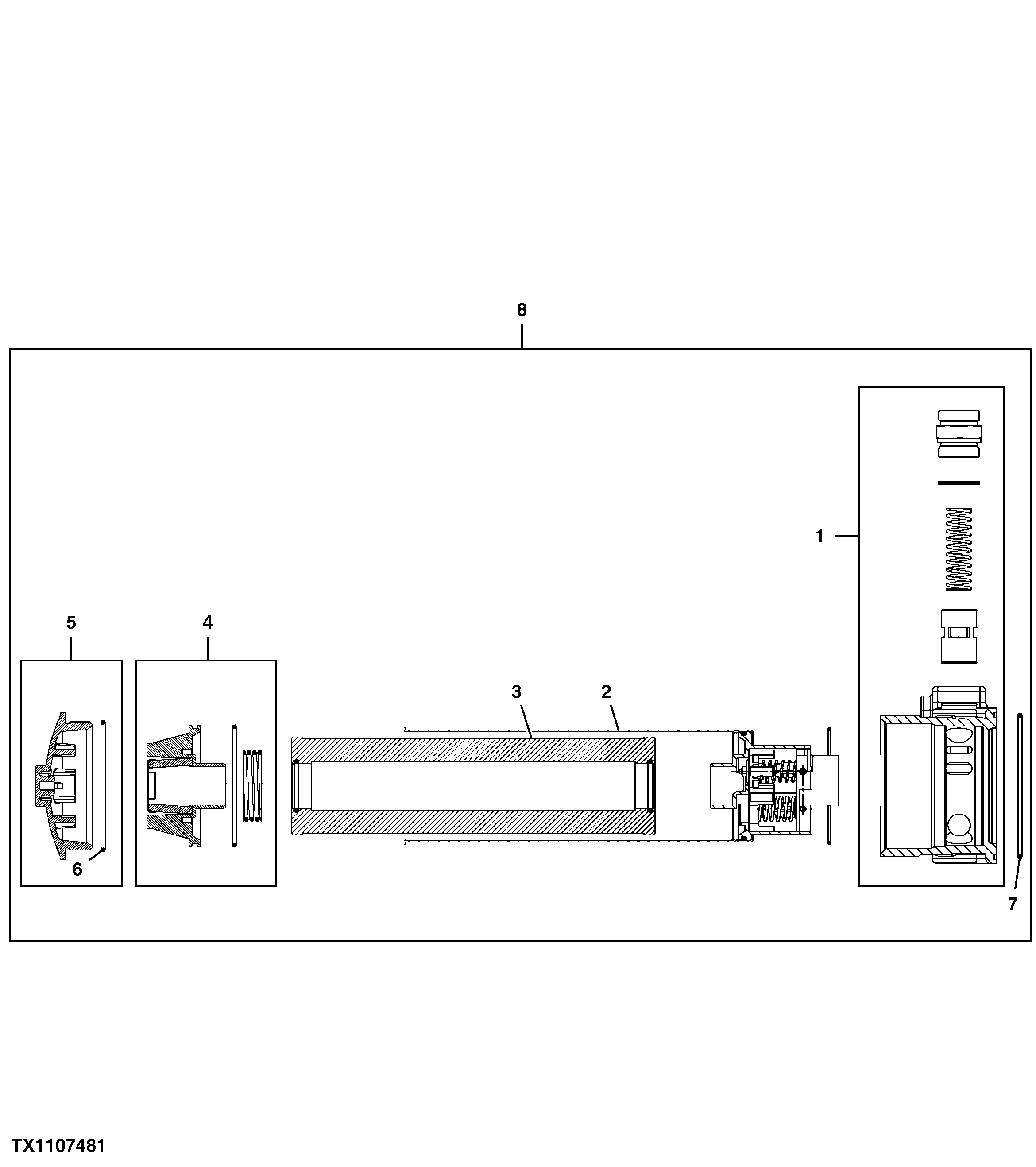 Hydraulic Filter Components, Stage IV (47493 - 59700)