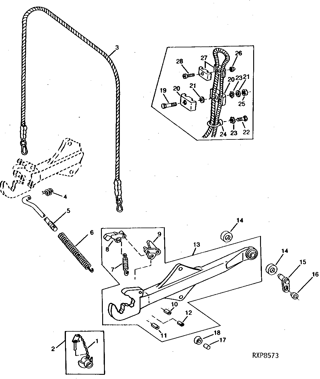 Three-Point Hitch Hook Draft Links (European Version)