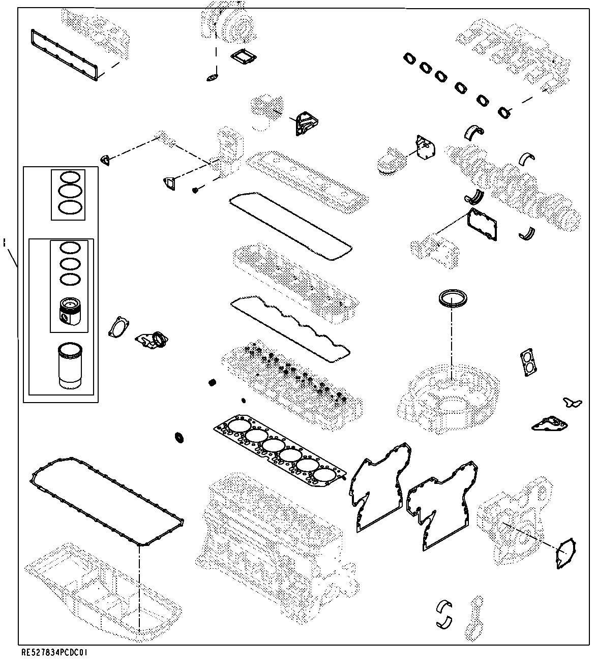 9901 ENGINE OVERHAUL KIT