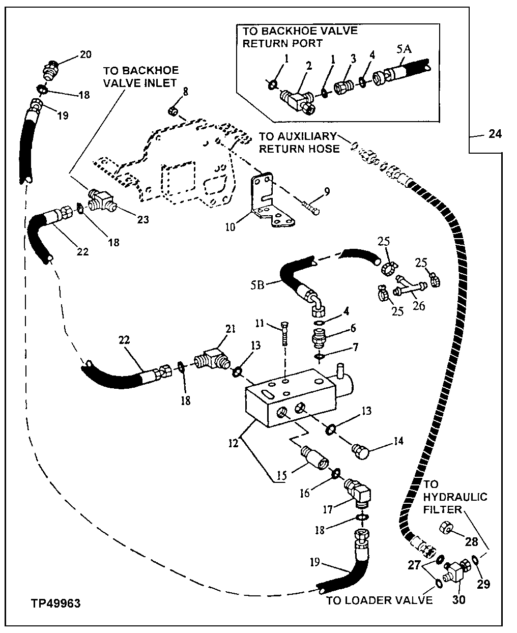 SIX FUNCTION SELECTIVE FLOW SOLENOID CONTROL VALVE ( - 881777)