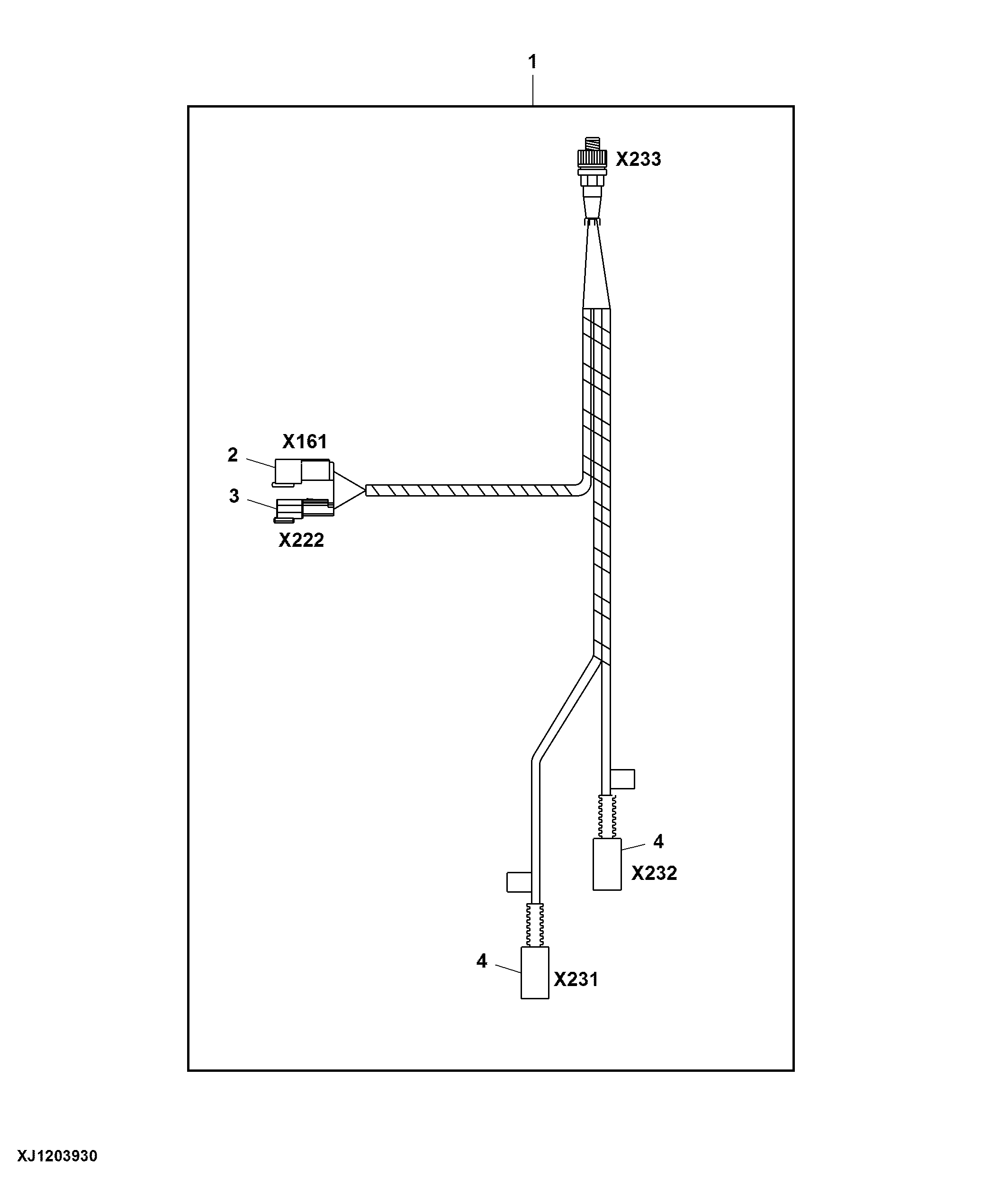 Wiring Harness Components, Camera Adapter, XM PC