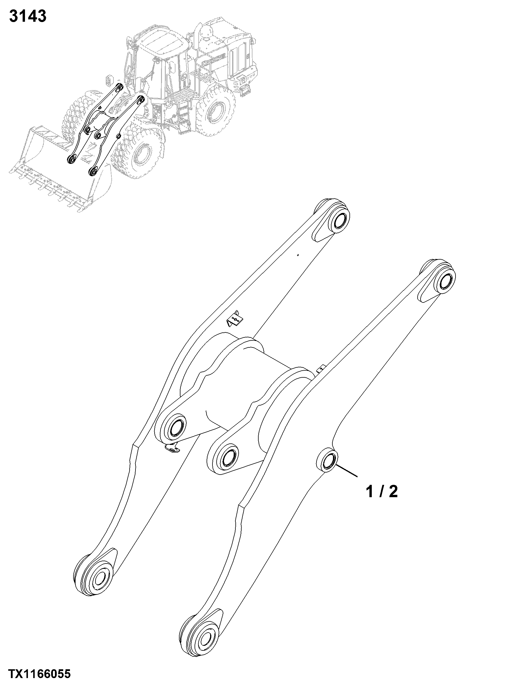 3143 Moveable Frame