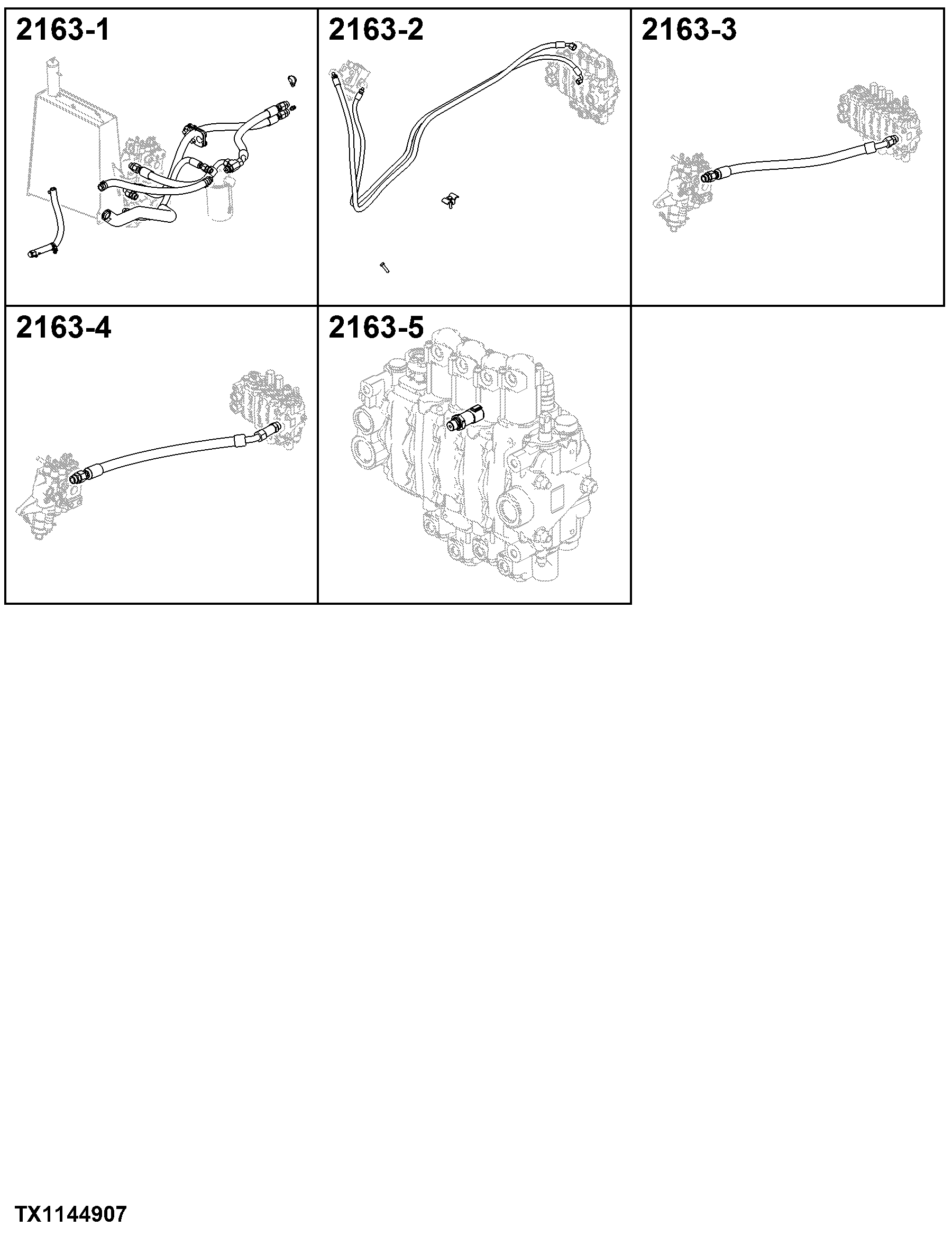 2163 Hydraulic Lines & Hoses