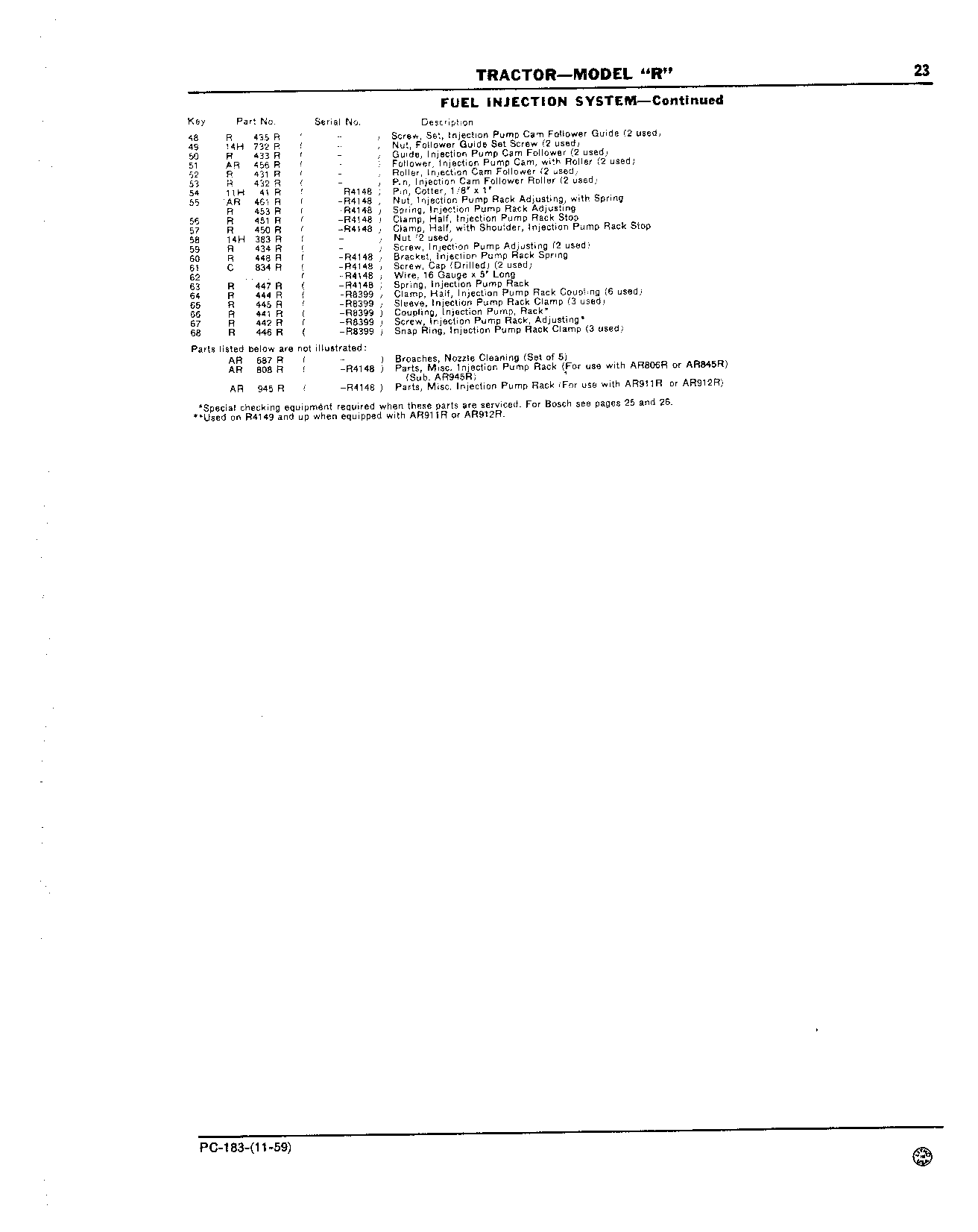 Fuel Injection System (Continued)