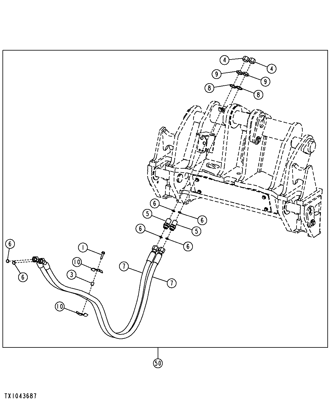 Third Function Coupler Hydraulics Kit (Powerllel™)